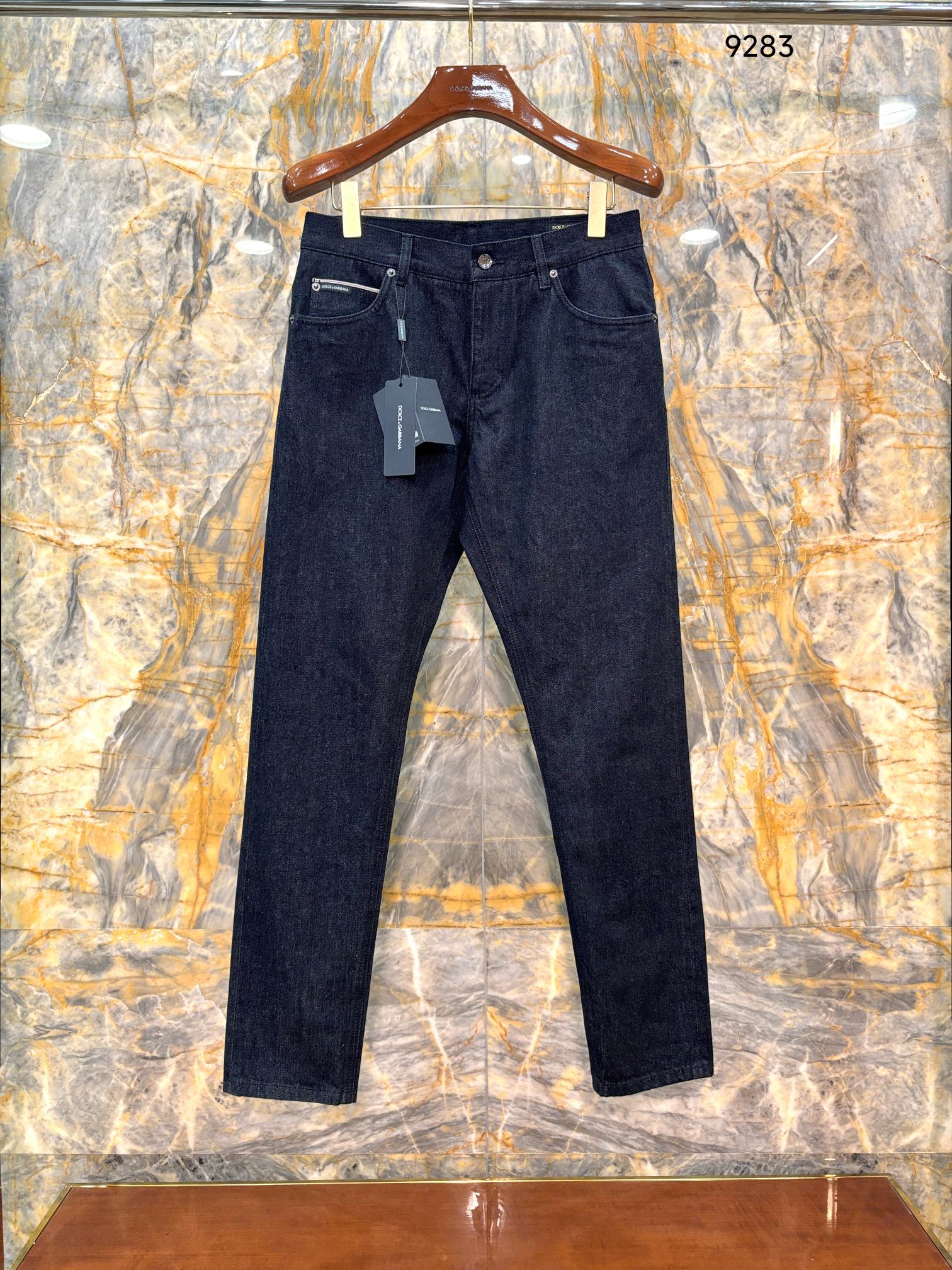 2025/AW🔥最新款DG 顶级牛仔裤 进口丹宁红边布面料 独家大皮牌 高档拉链五金定制 REGULAR