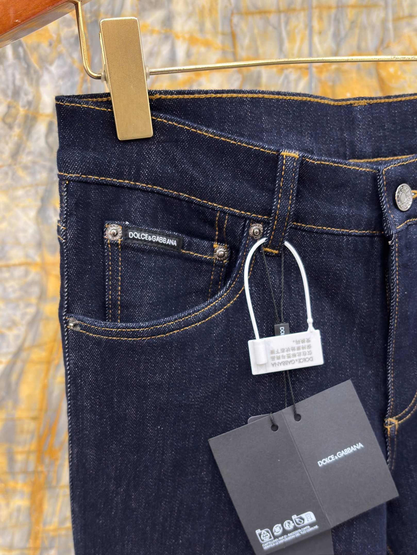 2025/AW🔥最新款DG 顶级牛仔裤 独家手工印度丝 进口原牛弹力面料 高档拉链五金定制 SLIM修身