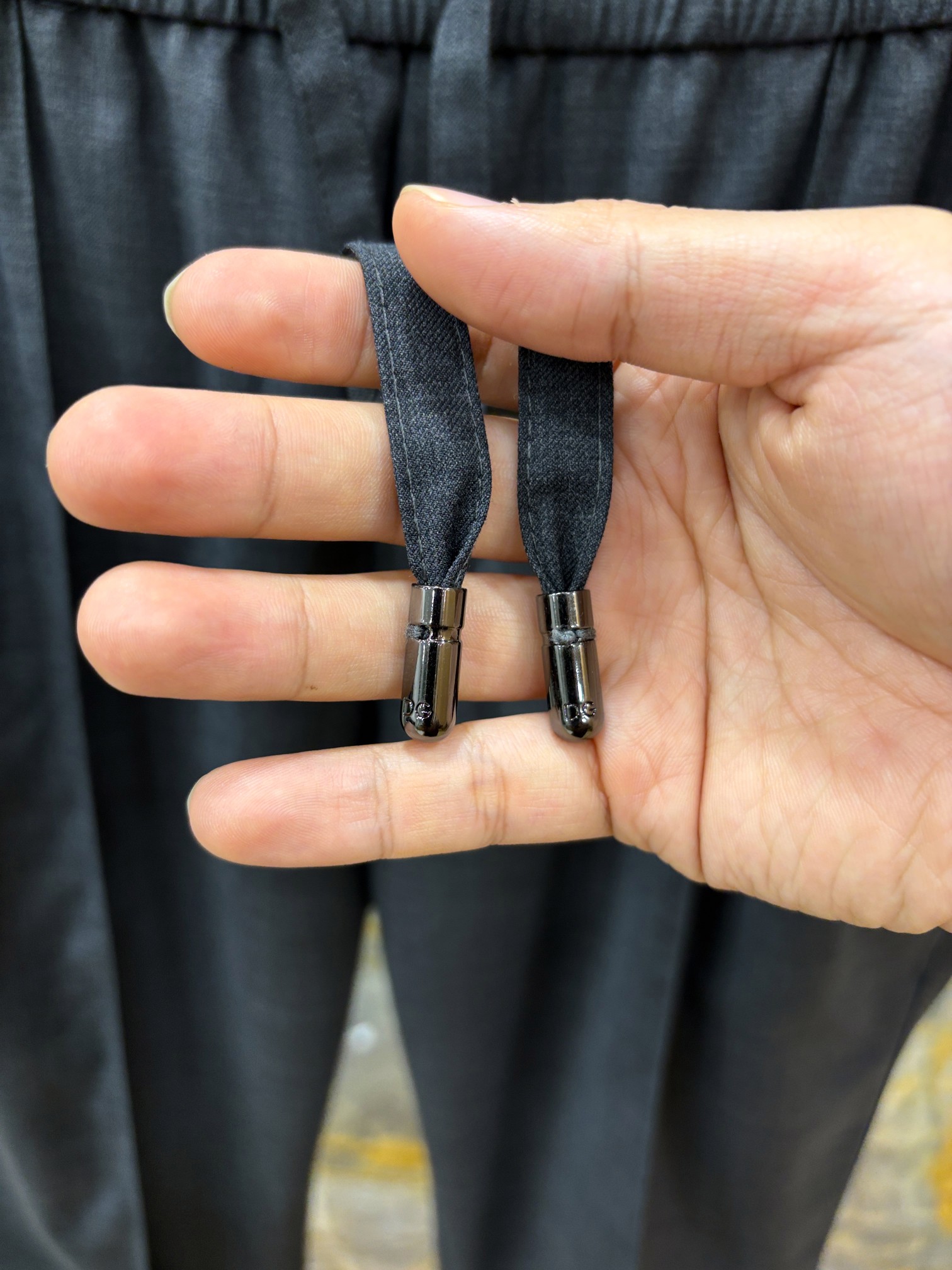 2025/AW🔥新款羊毛休闲裤 100%进口羊毛面料 光泽质感超级好 直筒裤型 老钱穿搭必备 花灰色Si