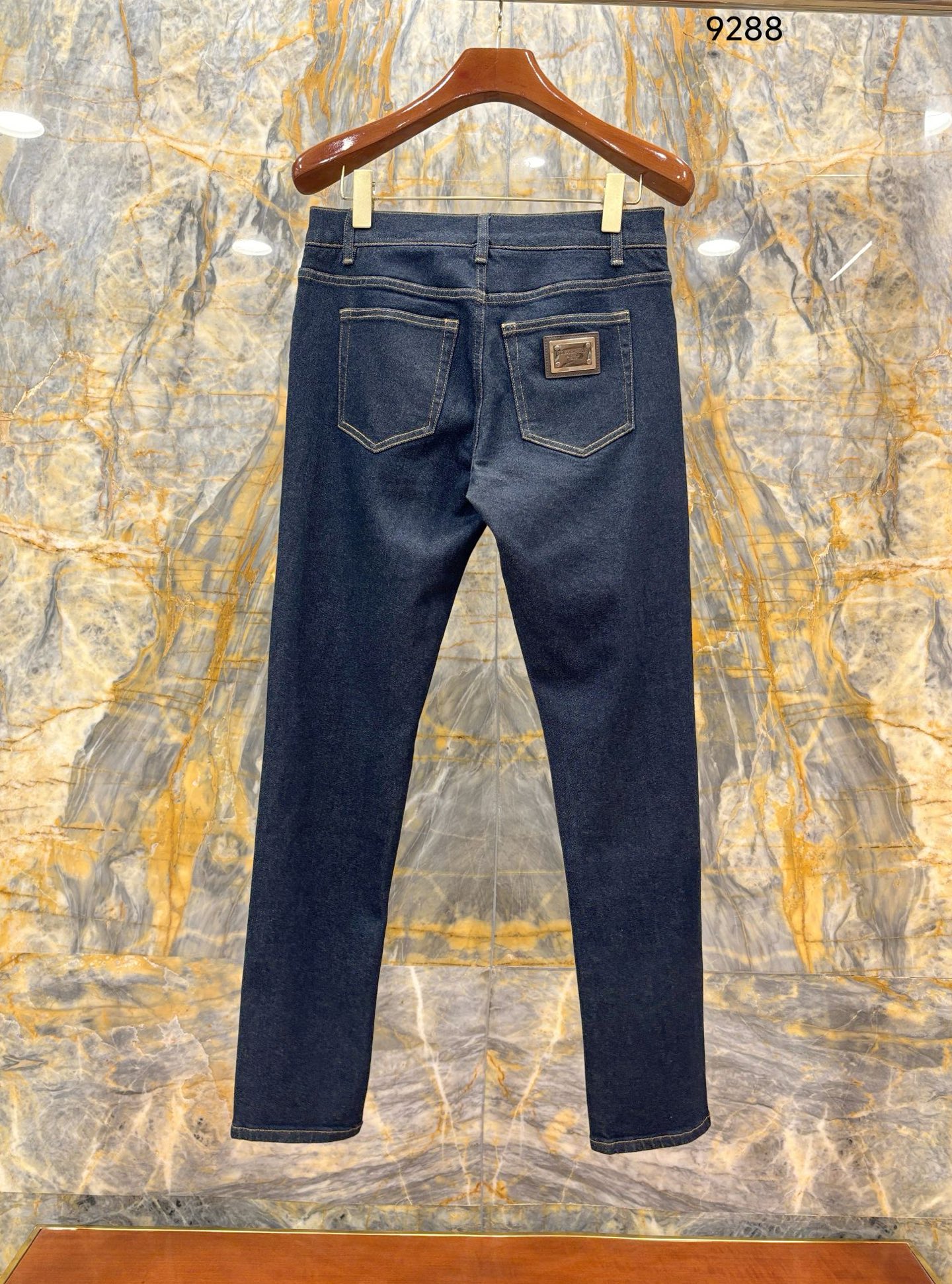 2025/AW🔥最新款DG 顶级牛仔裤 进口弹力原牛面料 独家大皮牌 高档拉链五金定制 SLIM修身小脚