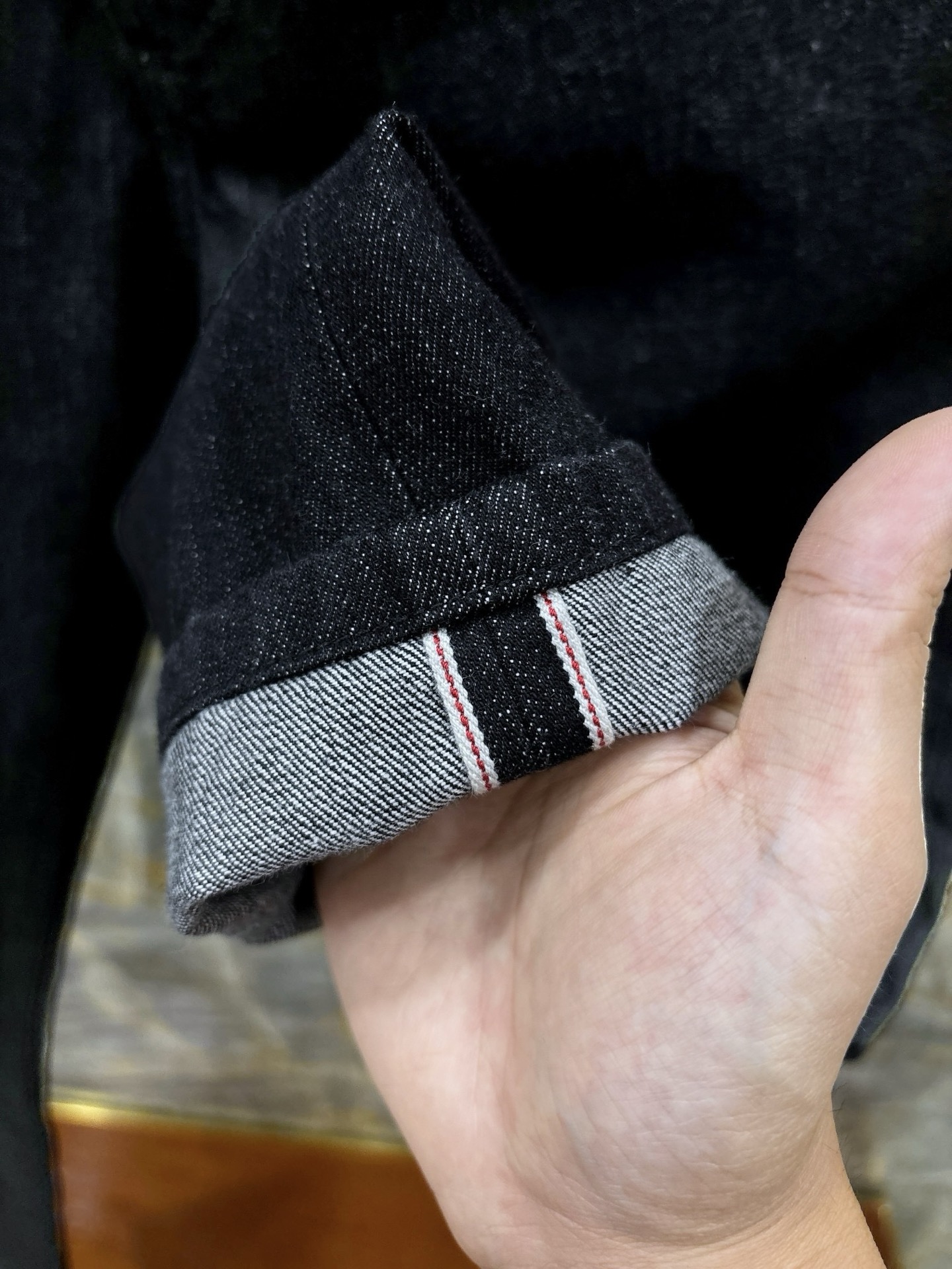 2025/AW🔥最新款DG 顶级牛仔裤 进口丹宁红边布面料 独家大皮牌 高档拉链五金定制 REGULAR