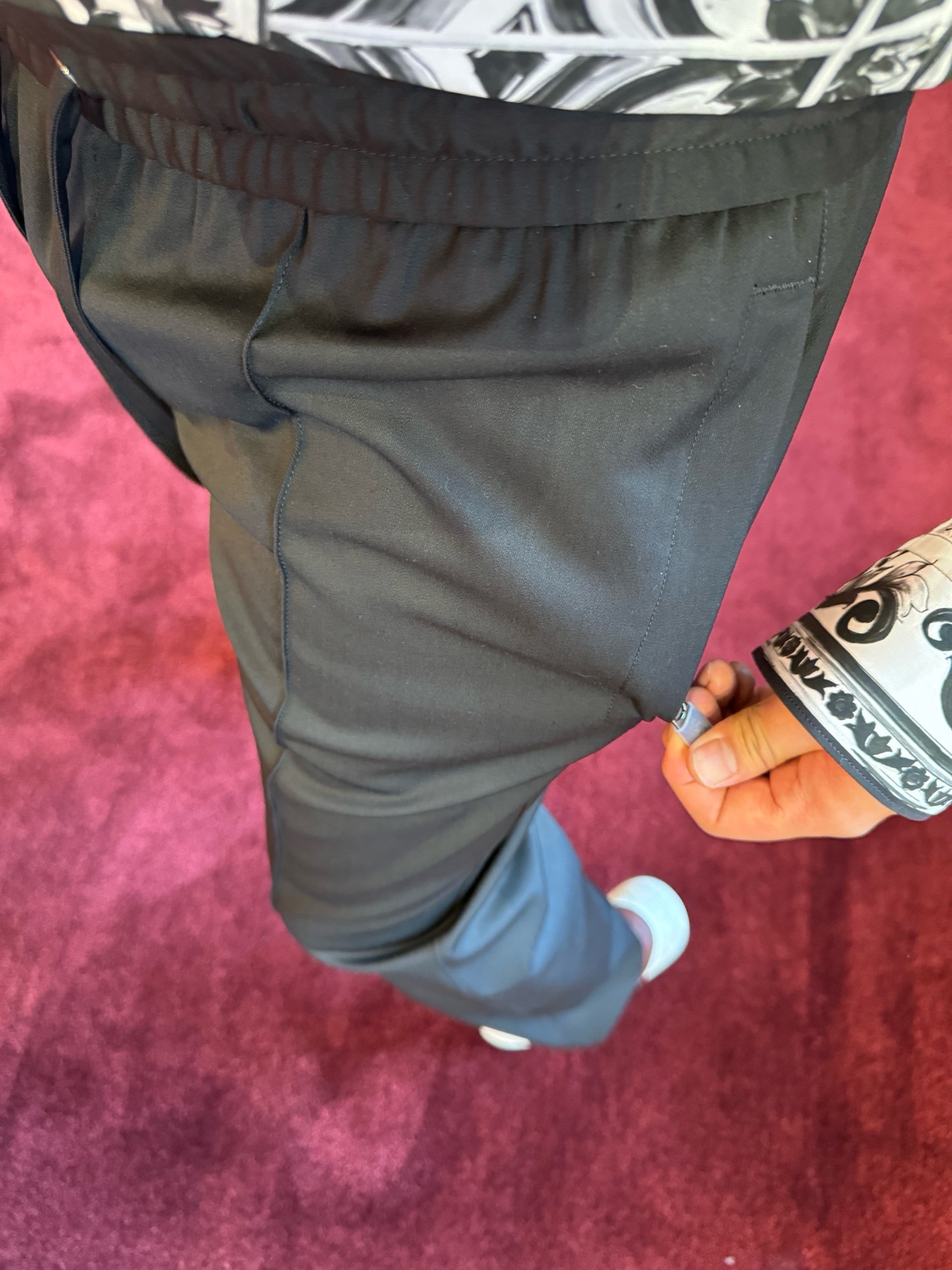 DG羊毛长裤材料跟版型都很在线