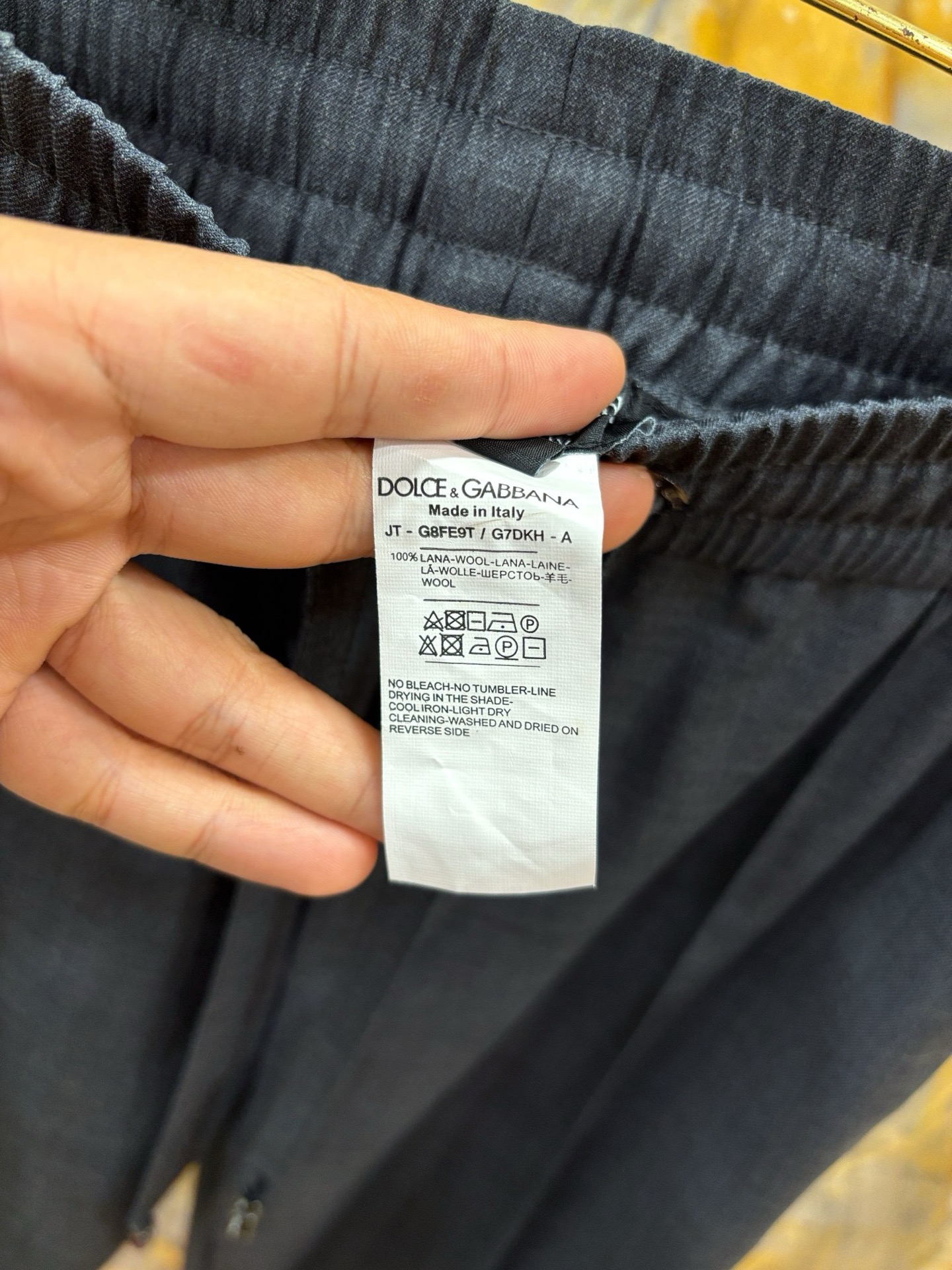 2025/AW🔥新款羊毛休闲裤 100%进口羊毛面料 光泽质感超级好 直筒裤型 老钱穿搭必备 花灰色Si