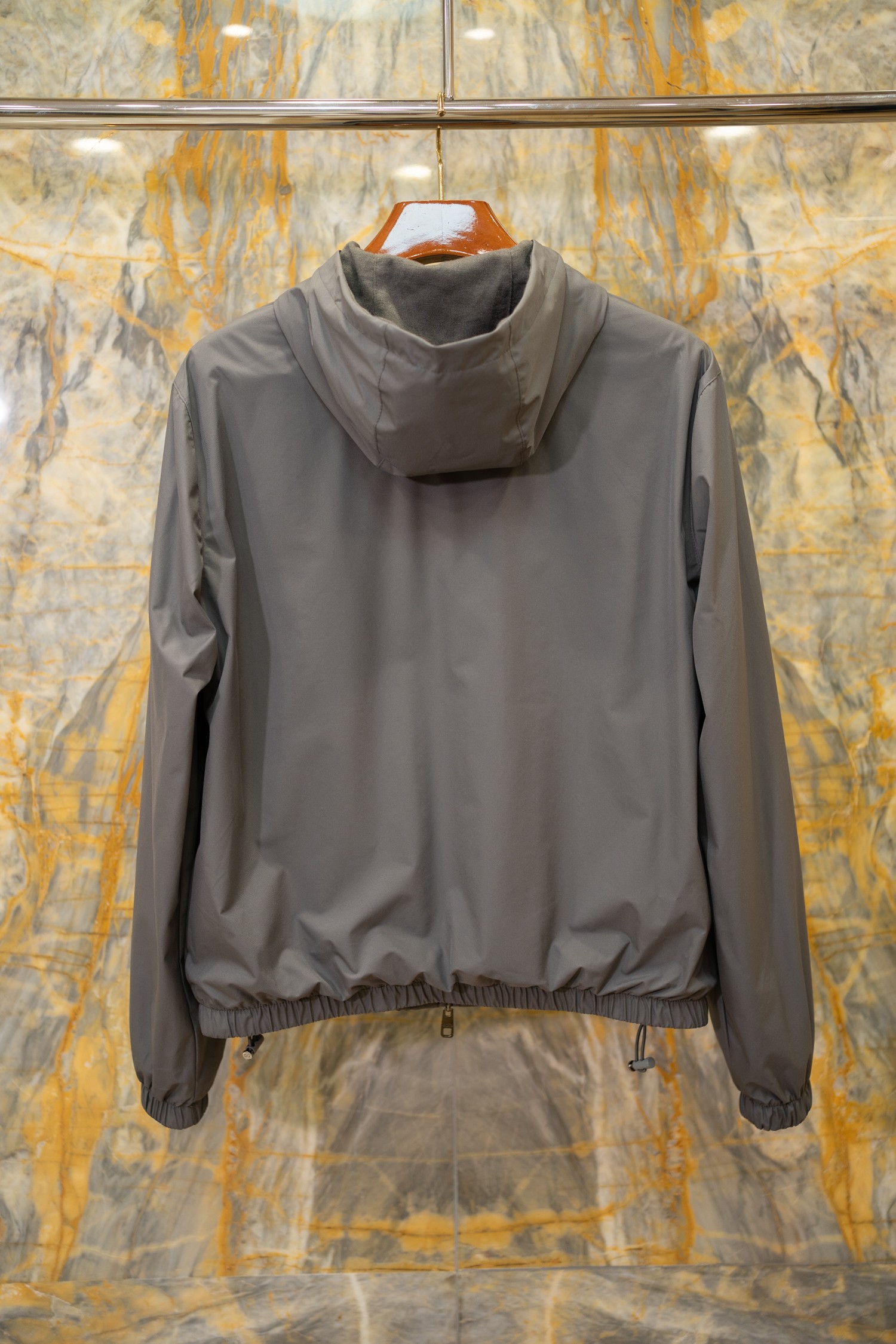 2025/AW🔥新款双面穿连帽夹克 进口三防尼龙➕Wool羊毛针织面料 独家发售 Size:44-54