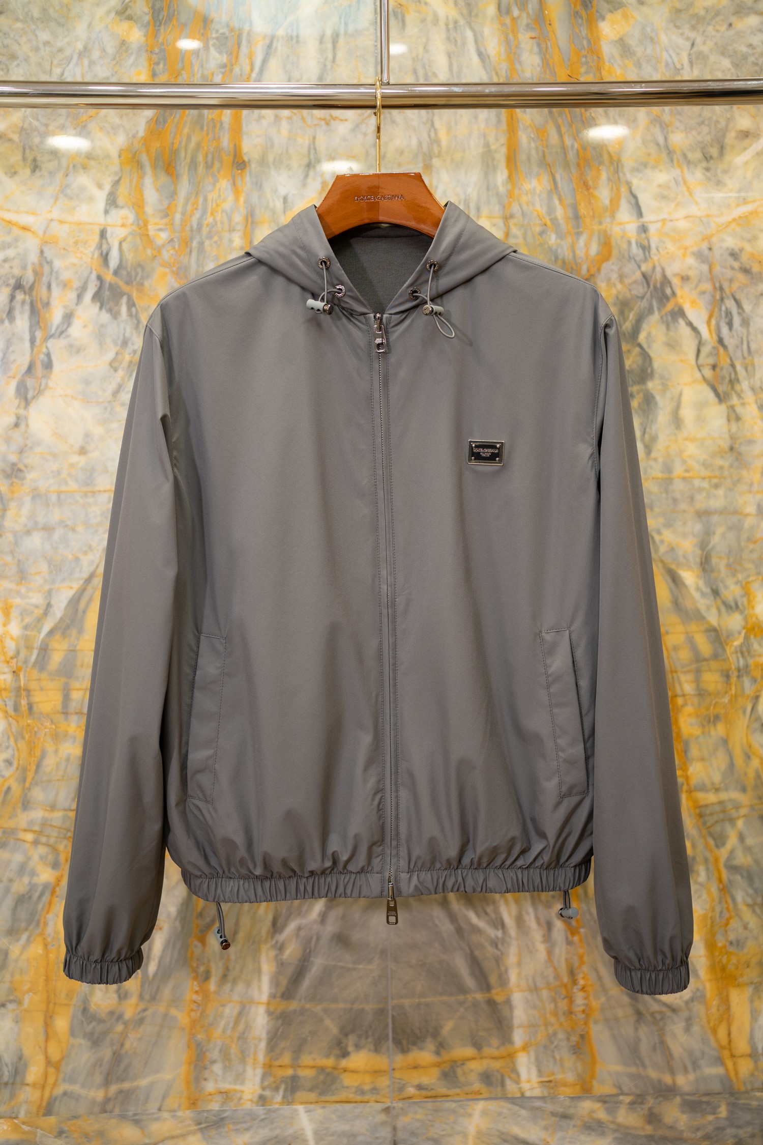 2025/AW🔥新款双面穿连帽夹克 进口三防尼龙➕Wool羊毛针织面料 独家发售 Size:44-54