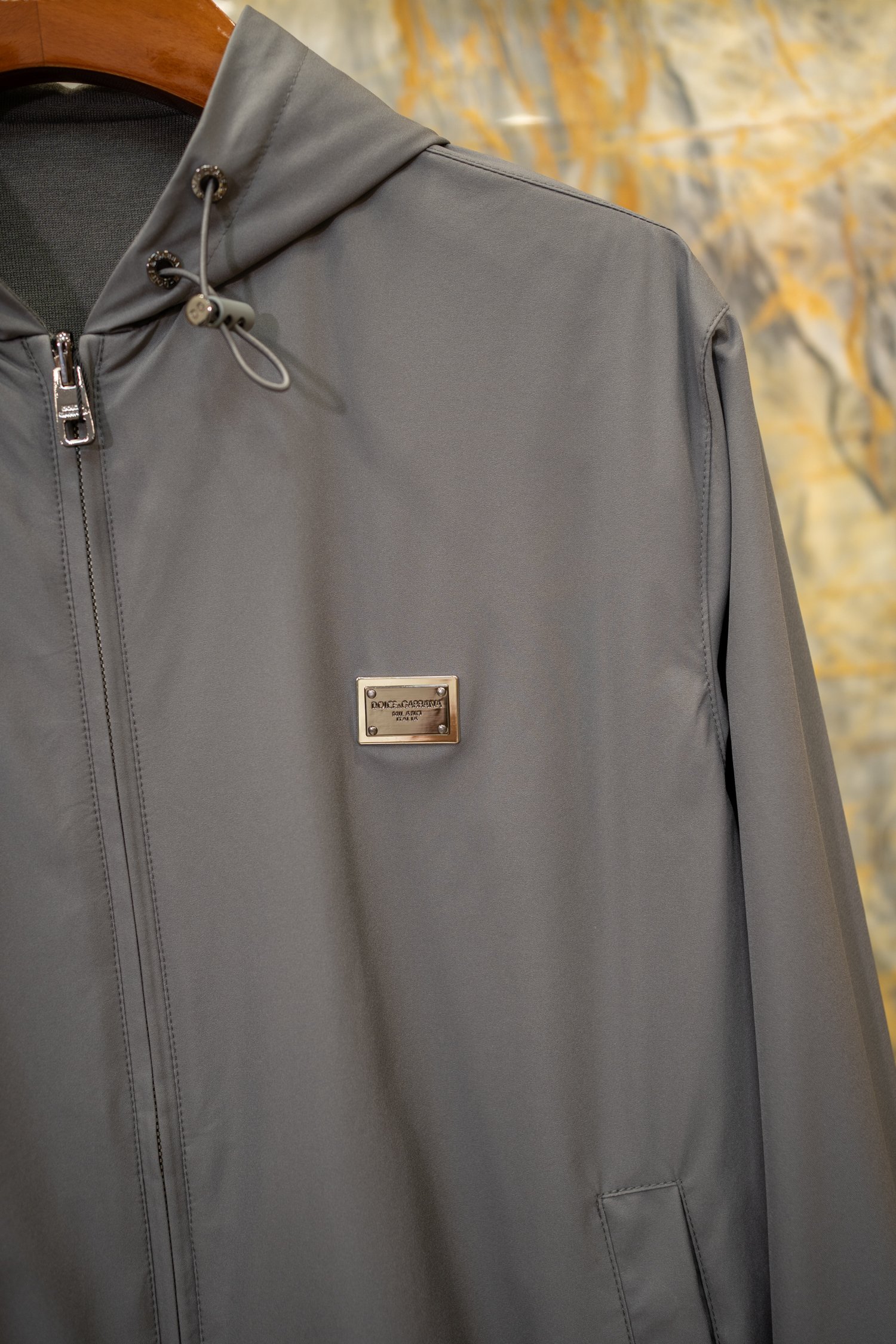 2025/AW🔥新款双面穿连帽夹克 进口三防尼龙➕Wool羊毛针织面料 独家发售 Size:44-54