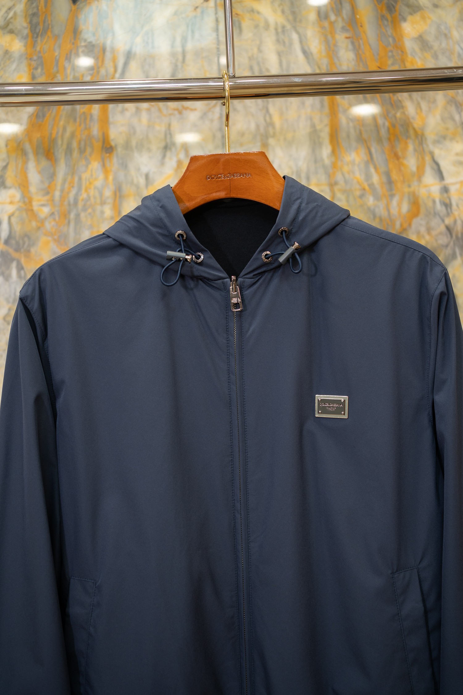 2025/AW🔥新款双面穿连帽夹克 进口三防尼龙➕Wool羊毛针织面料 独家发售 Size:44-54