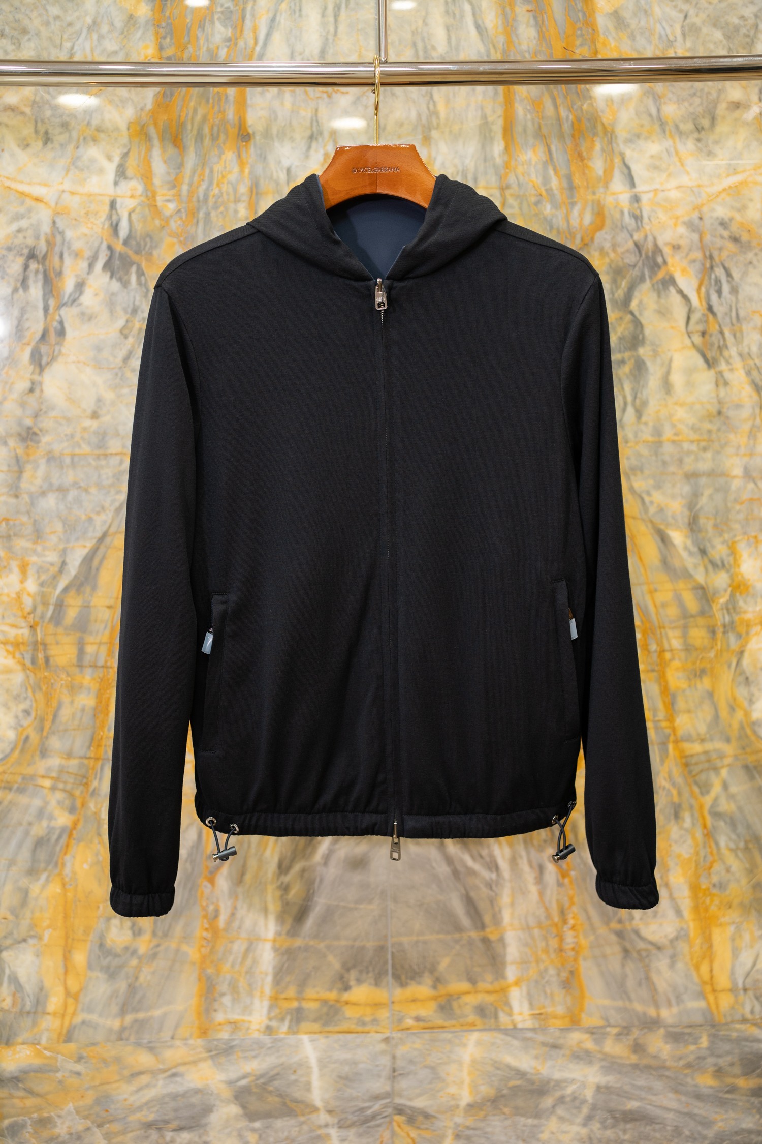 2025/AW🔥新款双面穿连帽夹克 进口三防尼龙➕Wool羊毛针织面料 独家发售 Size:44-54