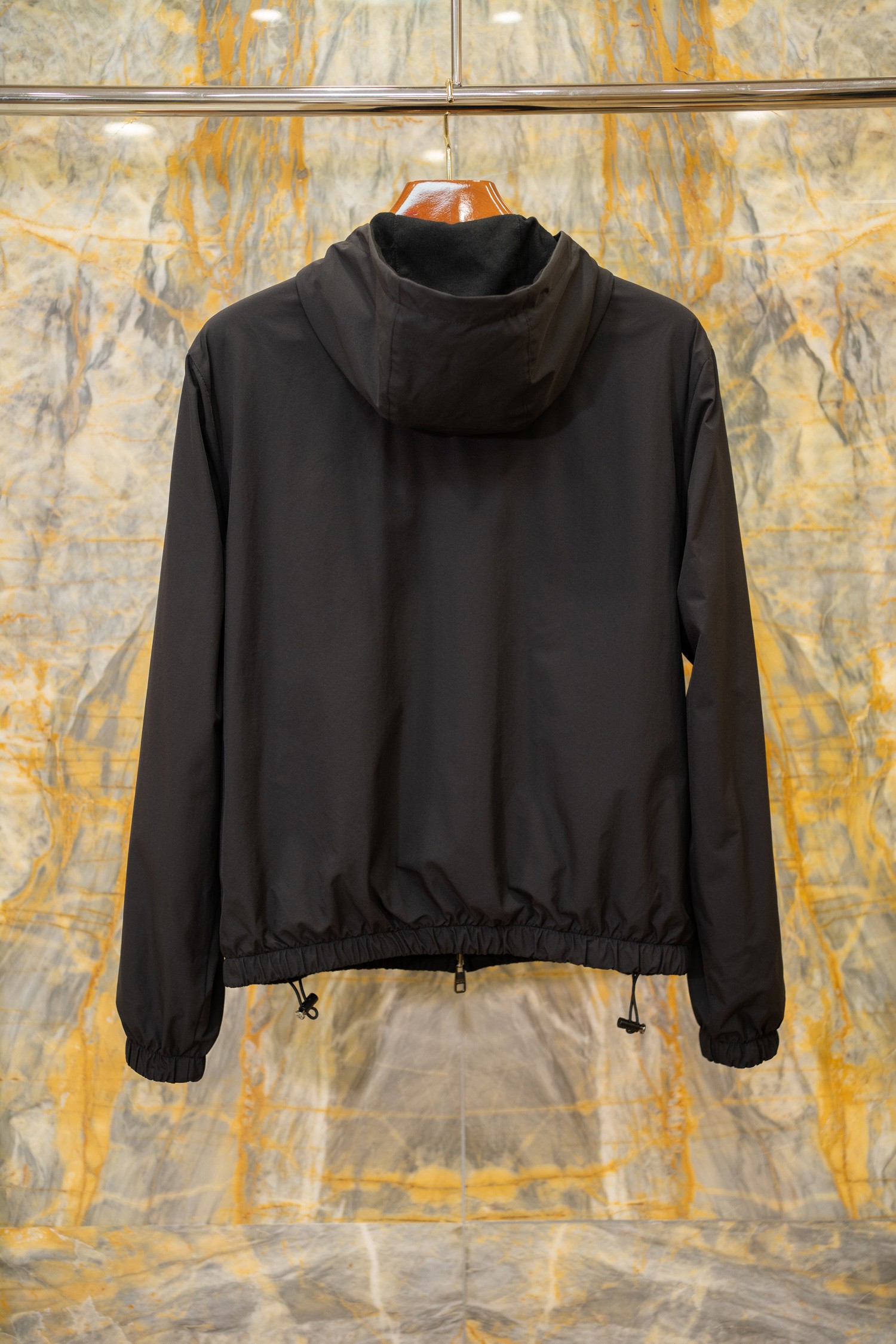 2025/AW🔥新款双面穿连帽夹克 进口三防尼龙➕Wool羊毛针织面料 独家发售 Size:44-54
