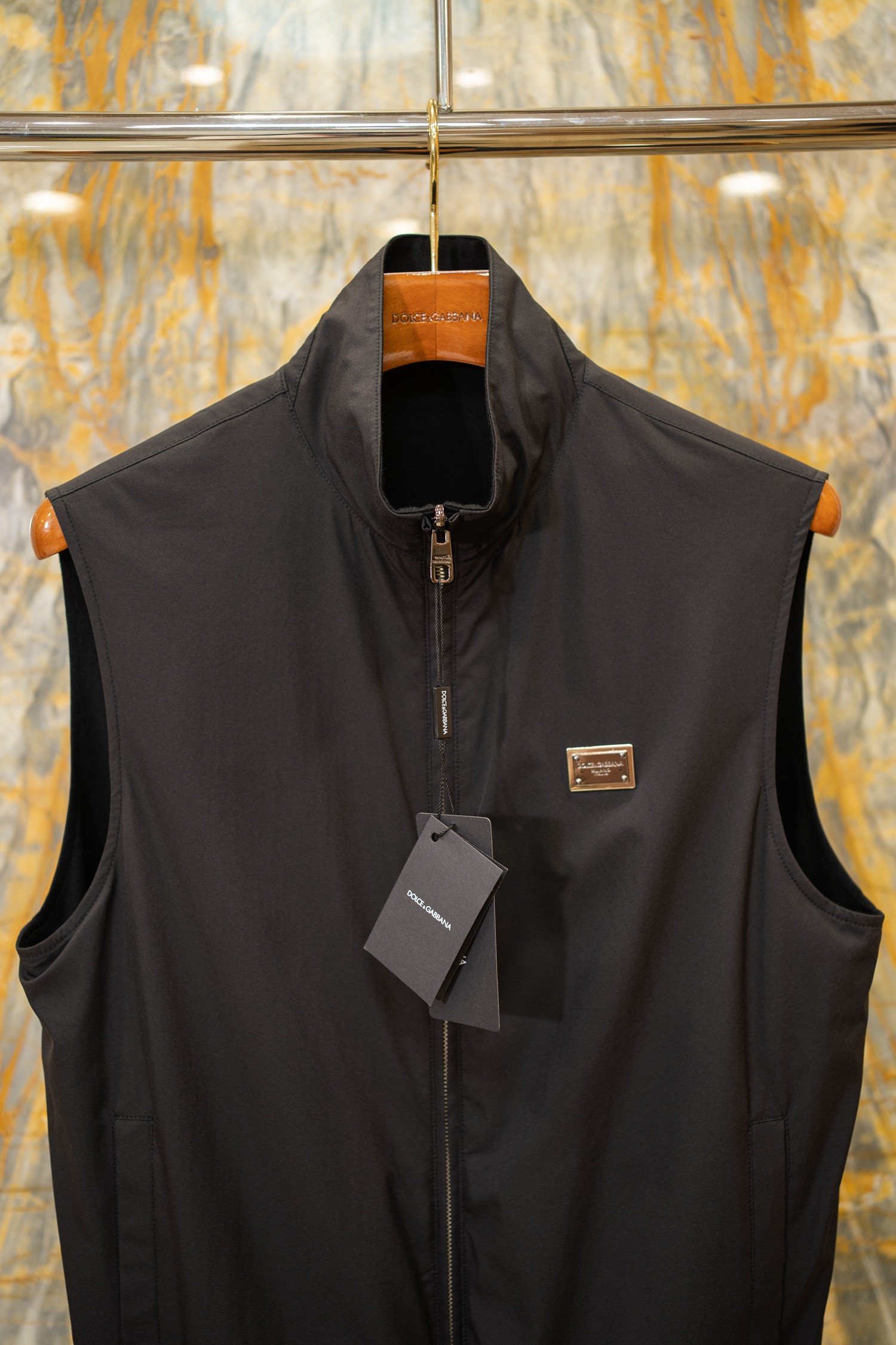 2025/AW🔥新款双面穿马甲 进口三防尼龙➕Wool羊毛针织面料 独家发售 Size:44-54