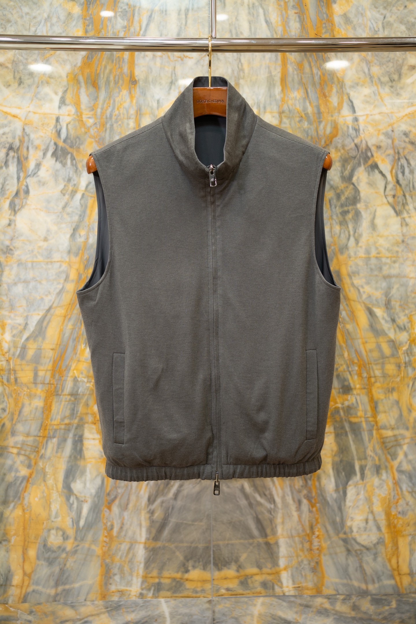 2025/AW🔥新款双面穿马甲 进口三防尼龙➕Wool羊毛针织面料 独家发售 Size:44-54