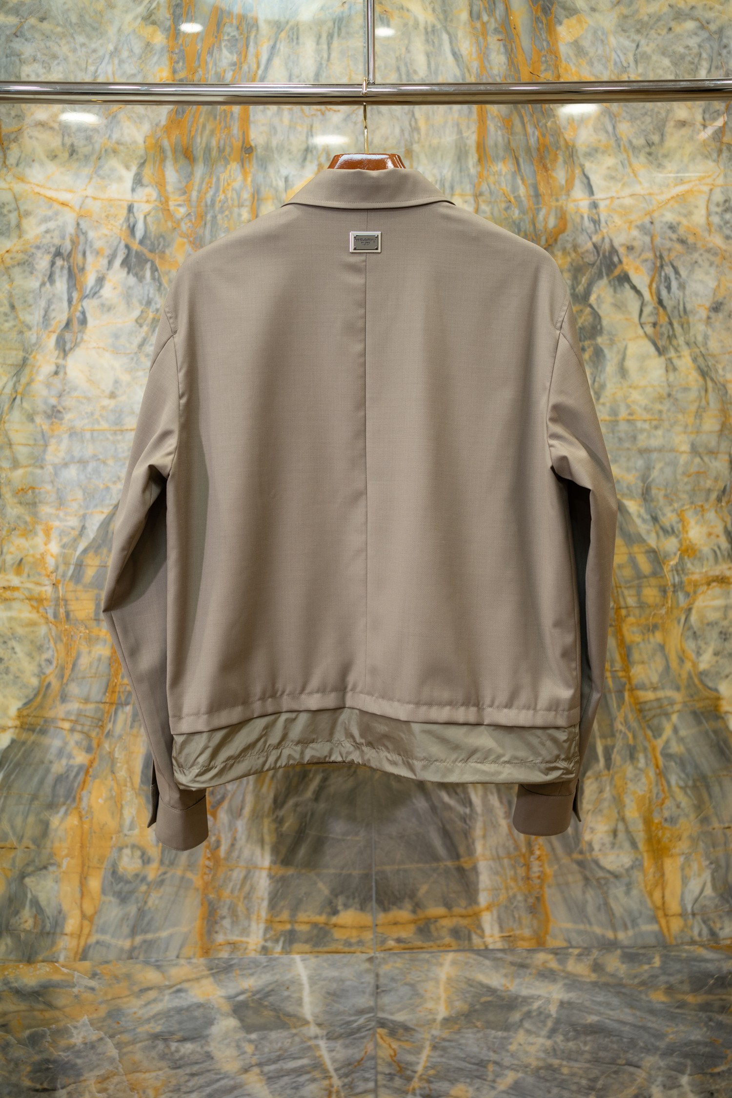 2025/AW🔥最新款外套 高档羊毛面料 完美拼接设计 高级感拉满 上身超帅 Size:44-54