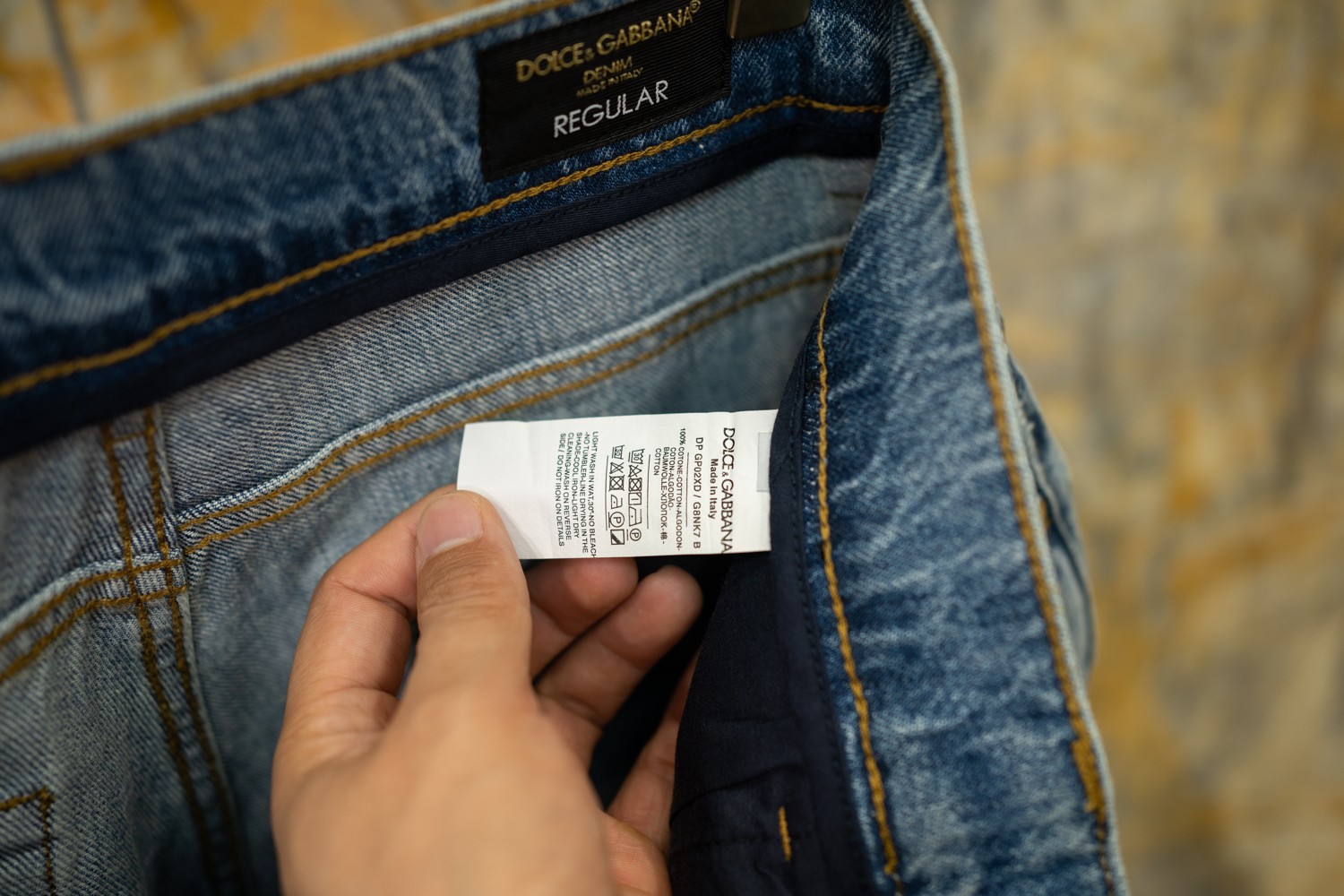 2026SS🔥DG新款牛仔裤 大师级洗水工艺 进口少弹面料 YB开发顶级品质 REGULAR合身小直筒裤