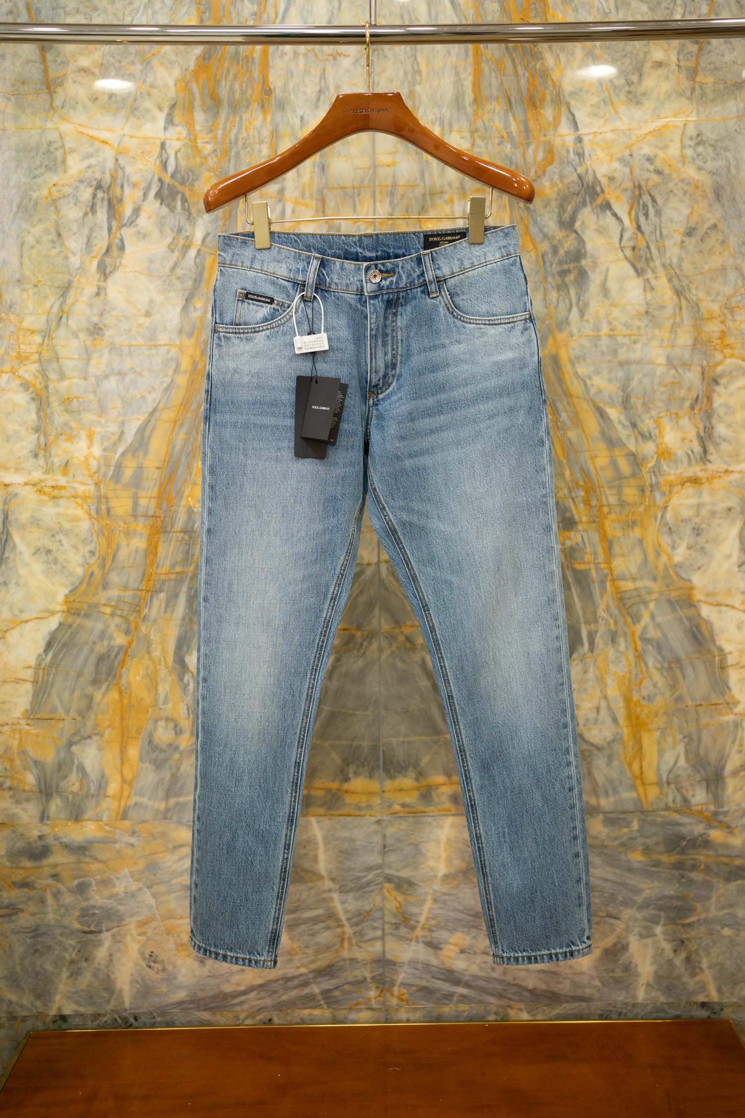 2026SS🔥DG新款牛仔裤 大师级洗水工艺 进口少弹面料 YB开发顶级品质 REGULAR合身小直筒裤