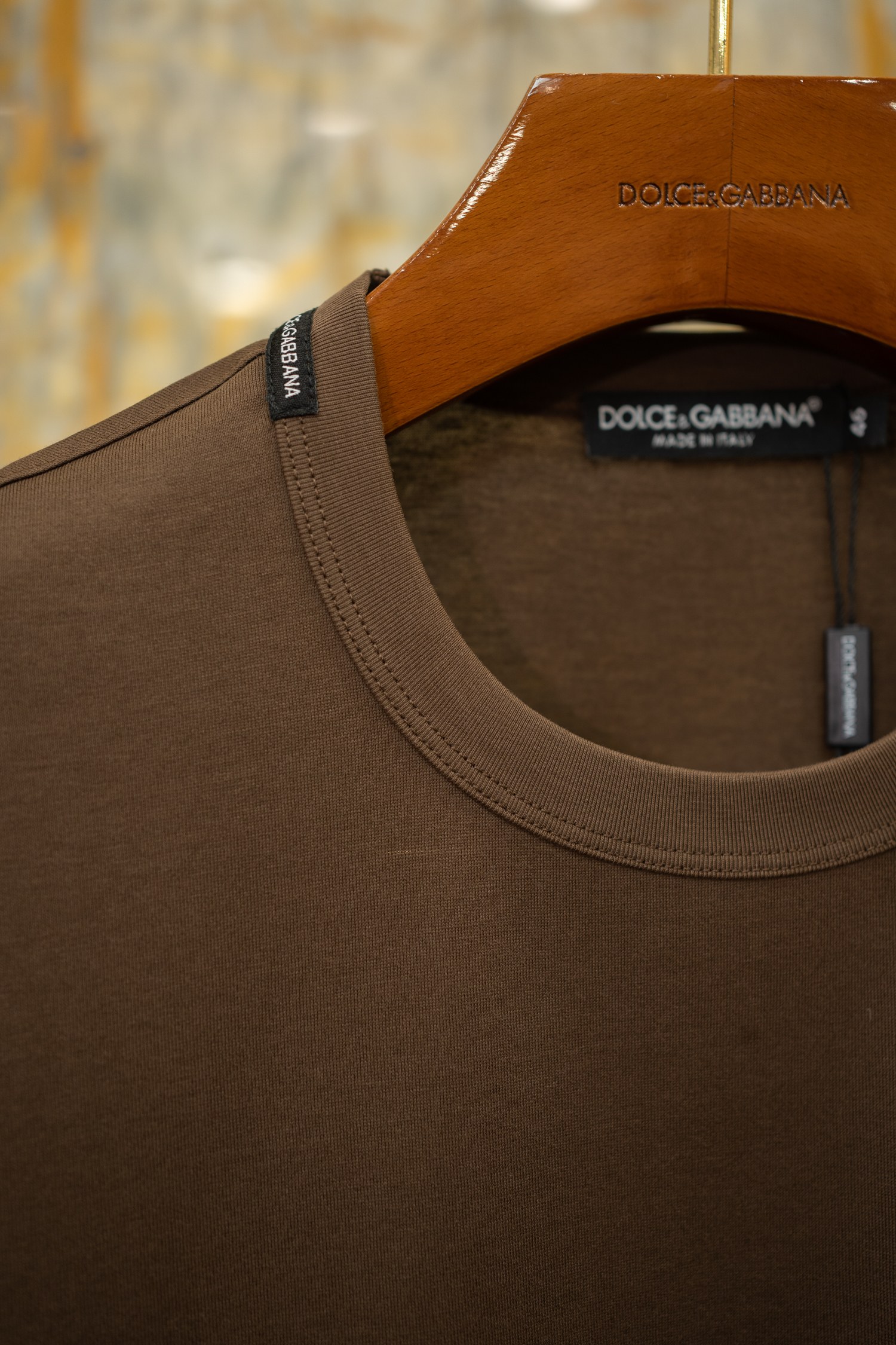 2026SS🔥DG新款T恤 手工印度丝章仔 原版面料定织 独家发售 Size：44-54