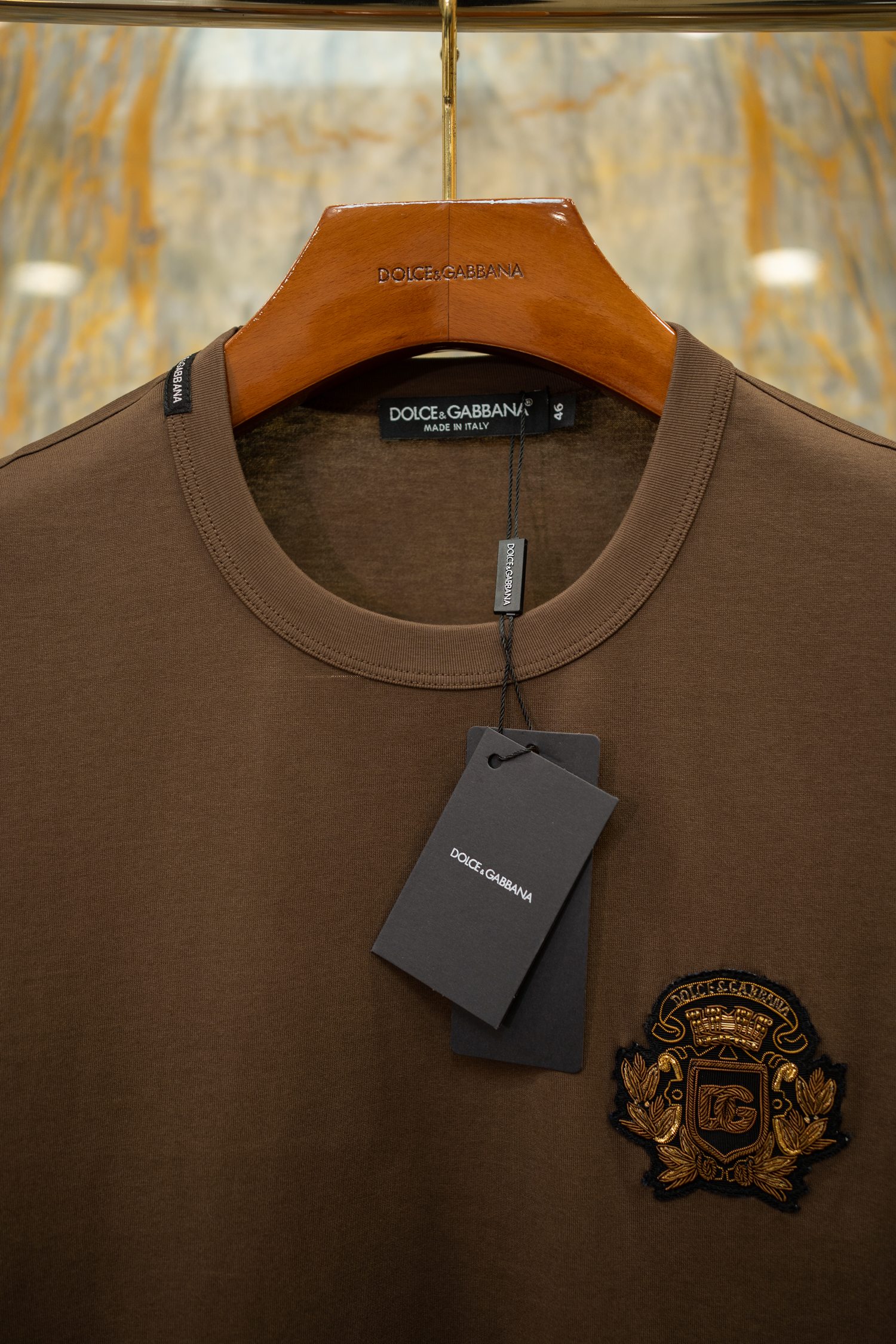 2026SS🔥DG新款T恤 手工印度丝章仔 原版面料定织 独家发售 Size：44-54