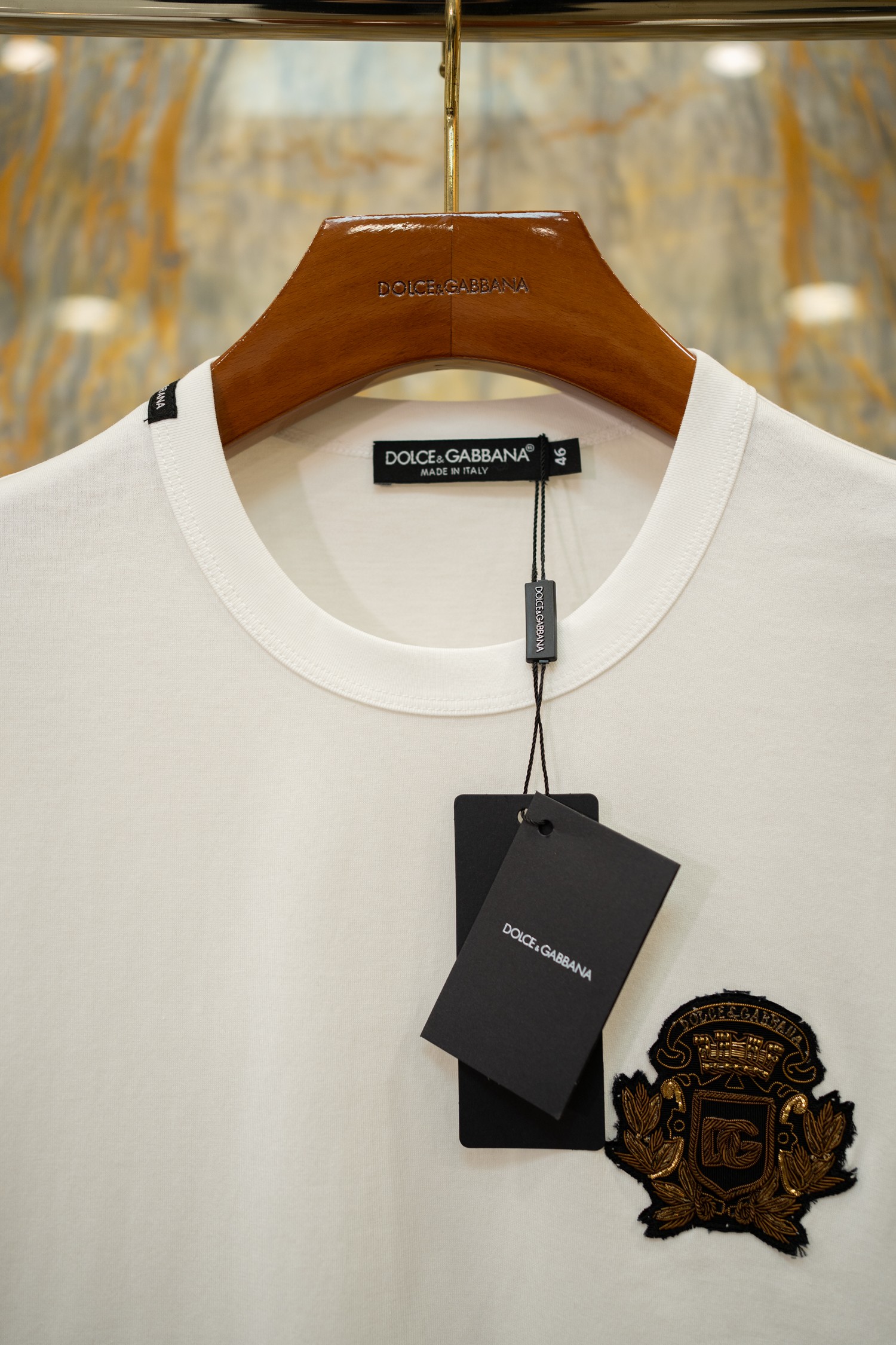 2026SS🔥DG新款T恤 手工印度丝章仔 原版面料定织 独家发售 Size：44-54