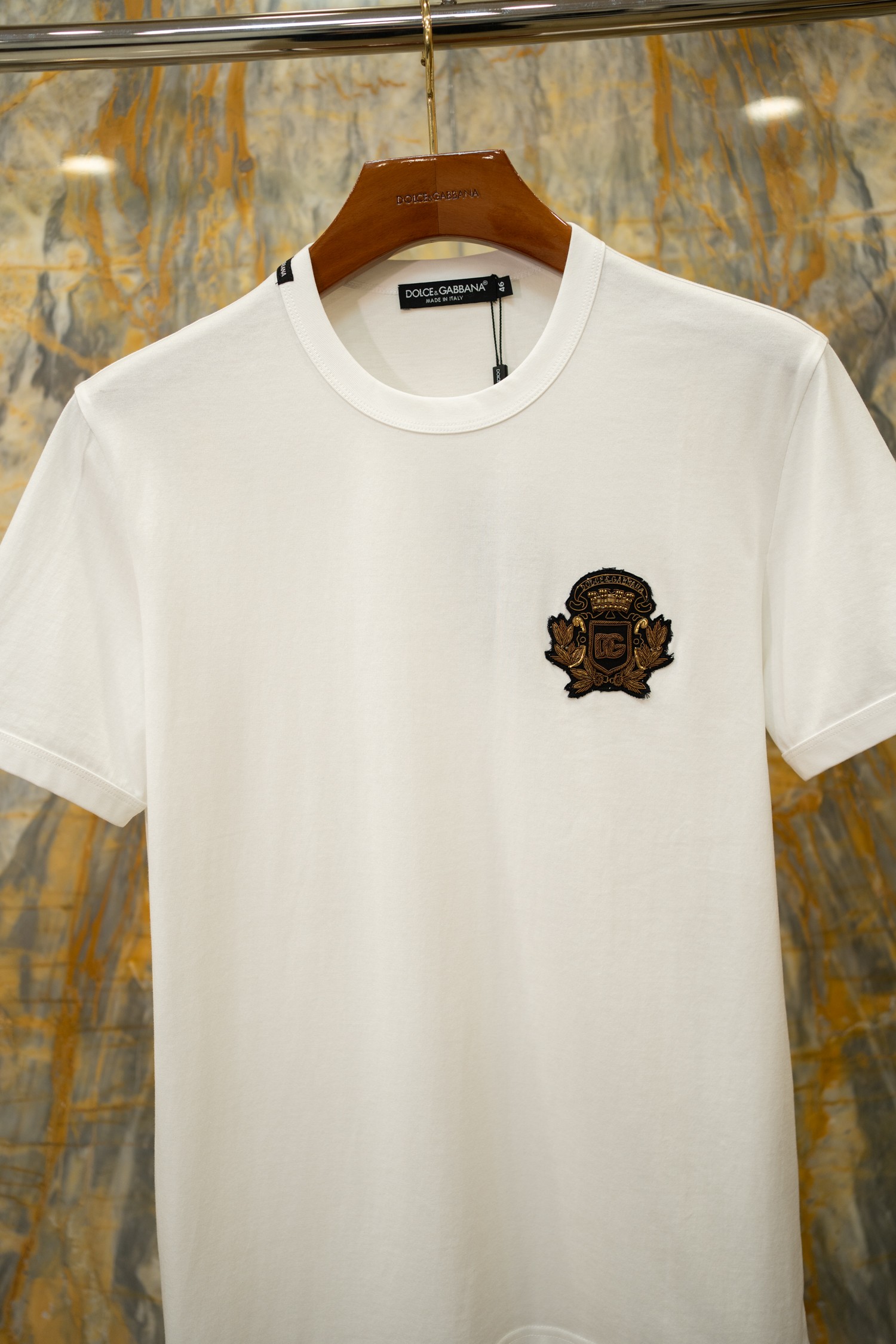 2026SS🔥DG新款T恤 手工印度丝章仔 原版面料定织 独家发售 Size：44-54