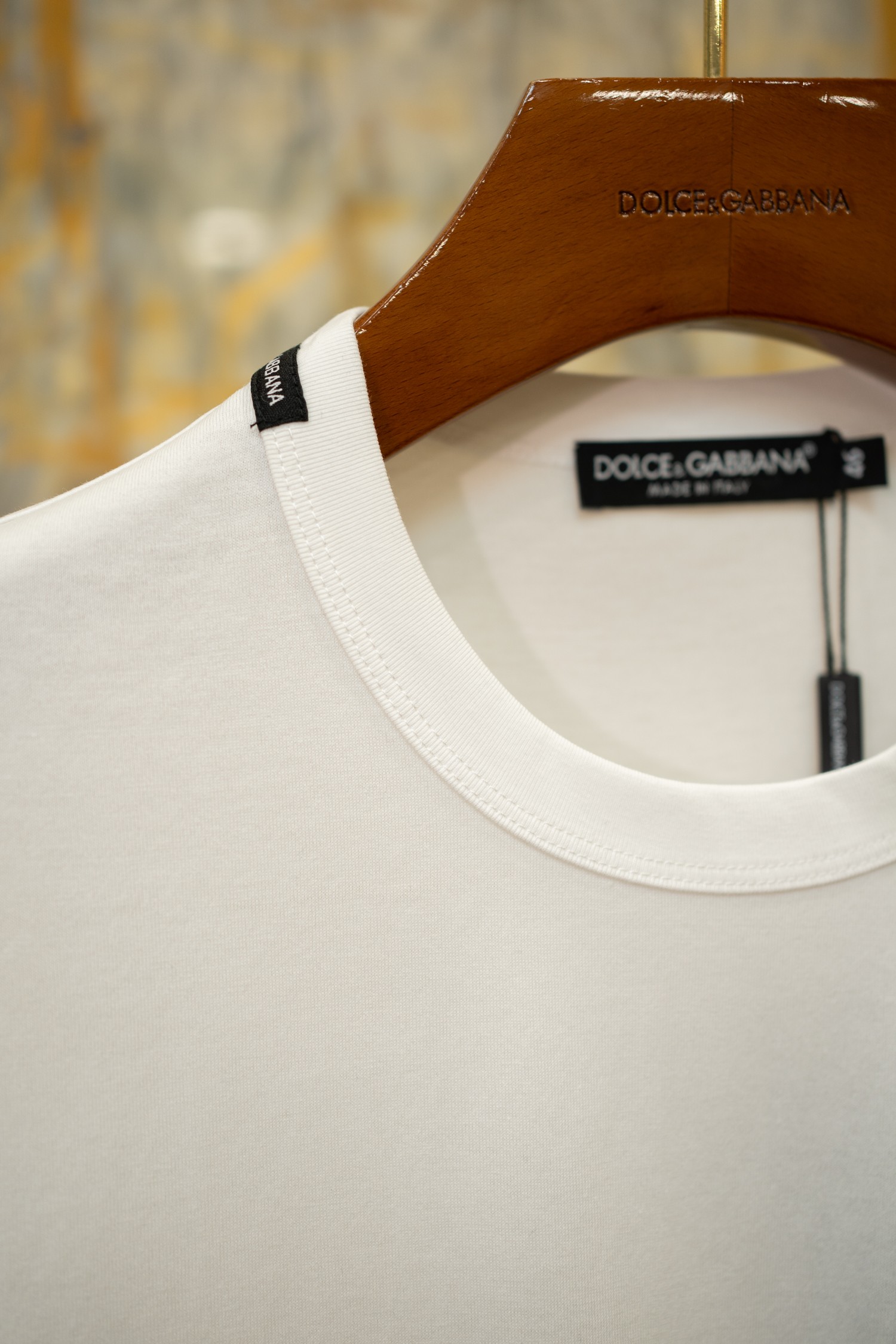 2026SS🔥DG新款T恤 手工印度丝章仔 原版面料定织 独家发售 Size：44-54