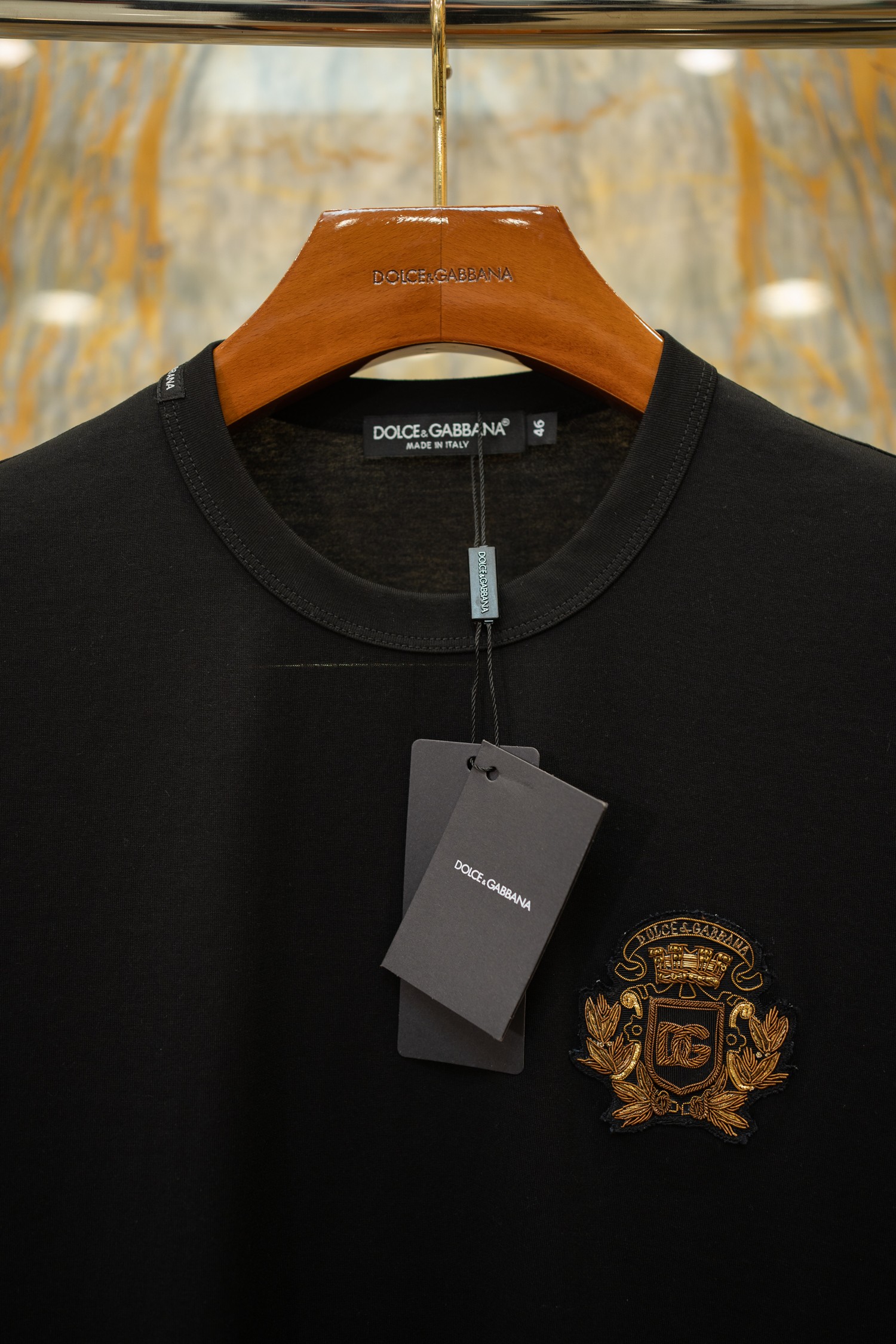 2026SS🔥DG新款T恤 手工印度丝章仔 原版面料定织 独家发售 Size：44-54