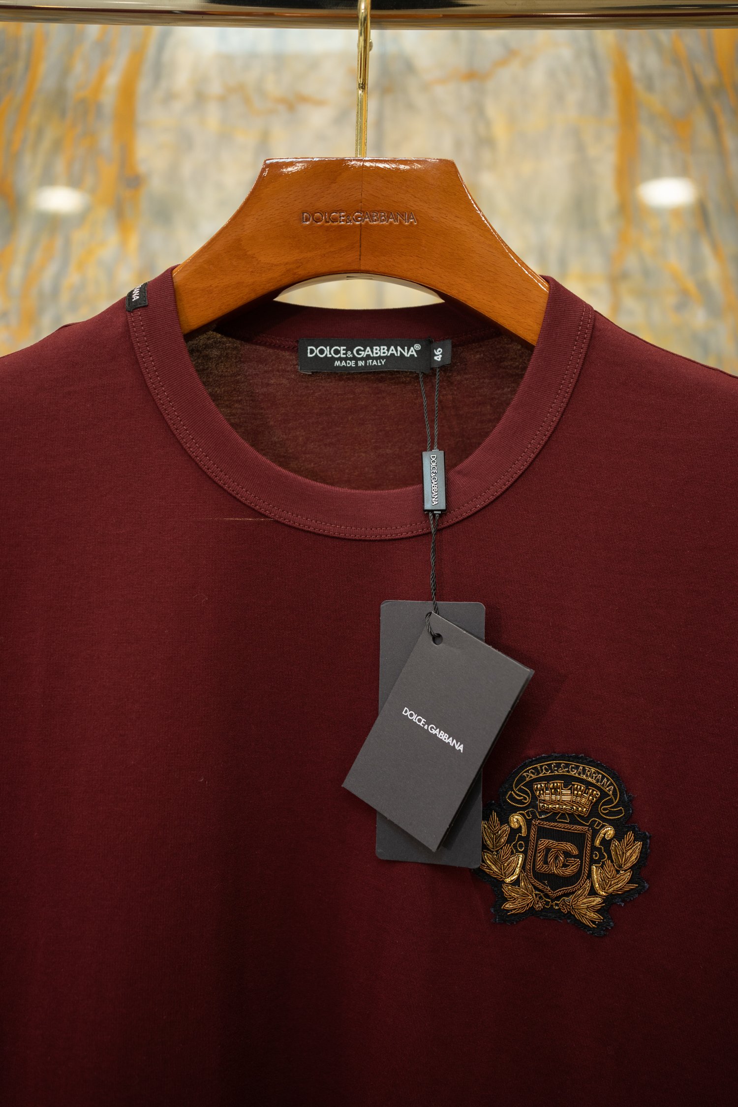 2026SS🔥DG新款T恤 手工印度丝章仔 原版面料定织 独家发售 Size：44-54