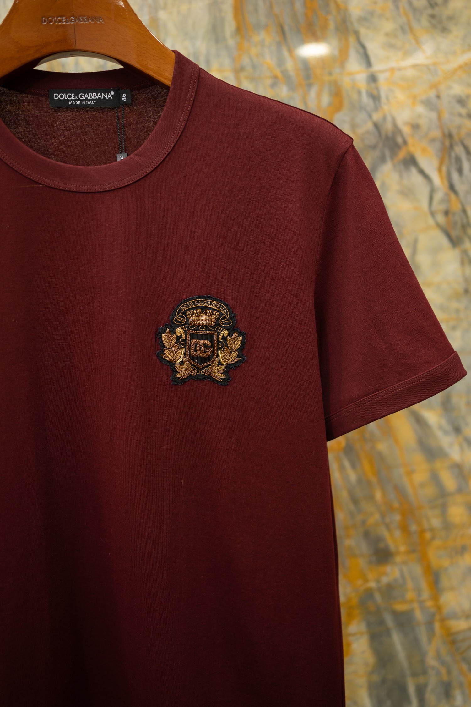 2026SS🔥DG新款T恤 手工印度丝章仔 原版面料定织 独家发售 Size：44-54