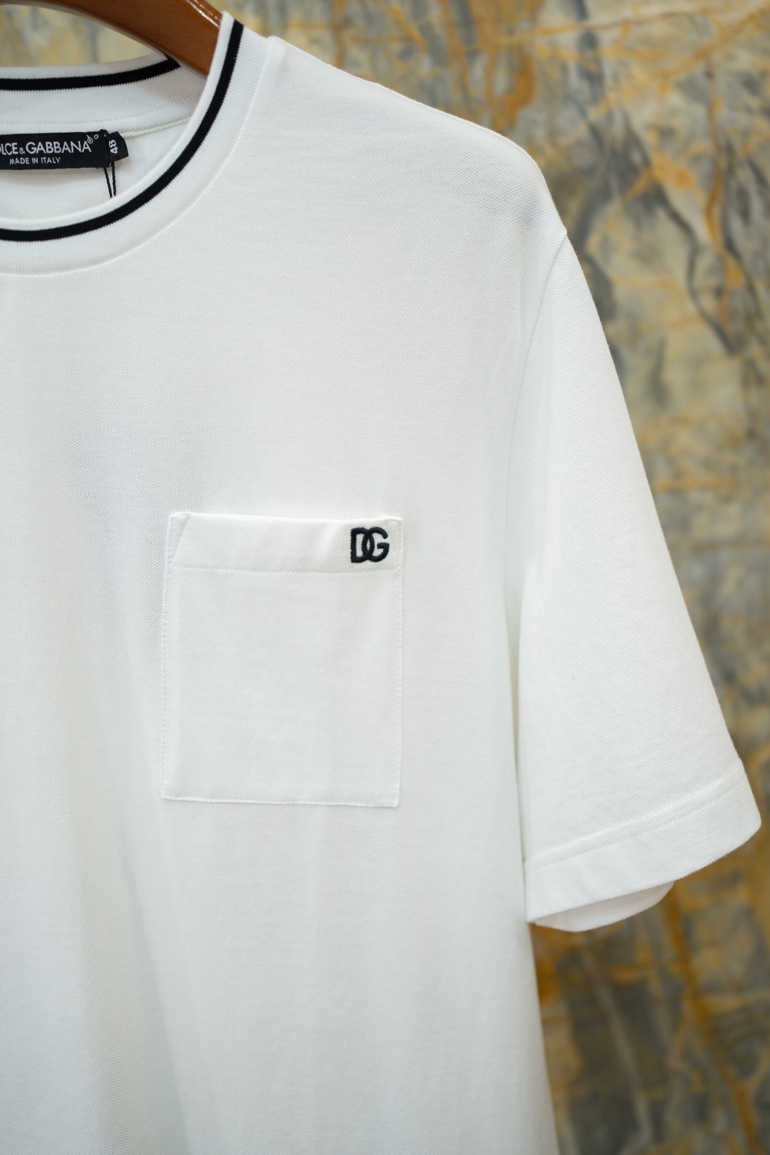 2026SS🔥新款T恤 DG字母刺绣logo YB珠迪棉面料 微阔版型 Size:44-54