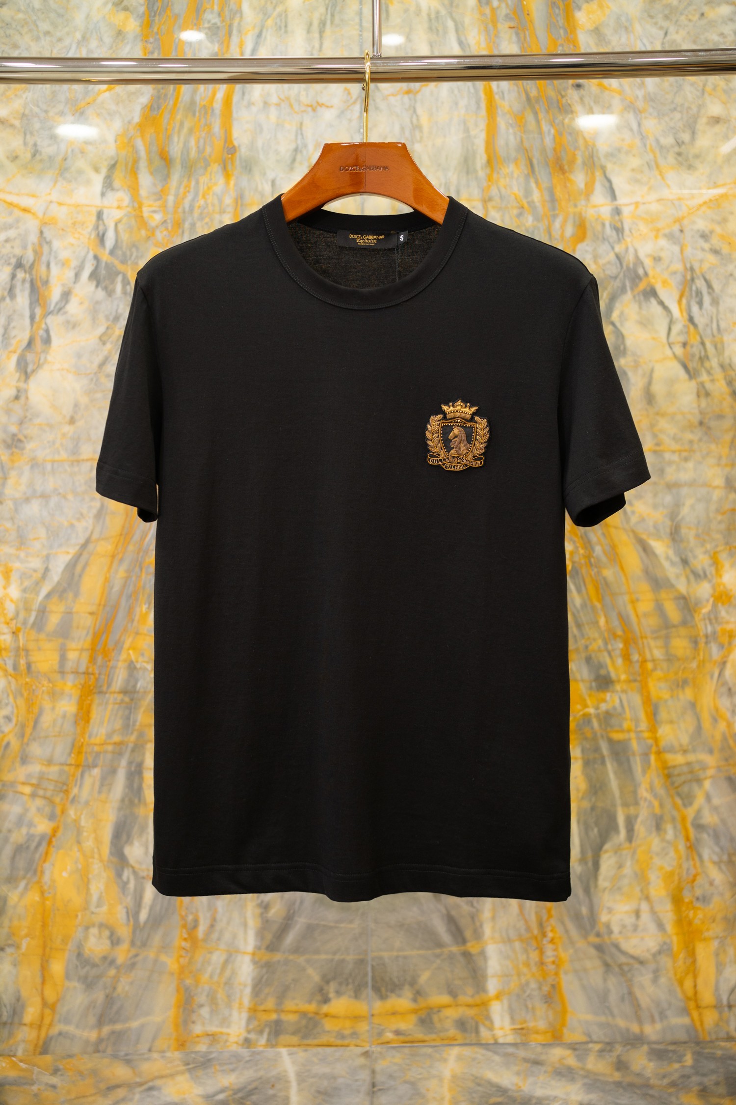 NO:785812,2026SSDG new T-shirt Year of the Horse limited edition top handmade Indian silk original fabric custom-woven black Size: 44-52, Dolce & Gabbana-clothing, Dolce&Gabbana, tees, t-shirt,198609092026SSDG新款T恤 马年限定款顶级手工印度丝 原版面料定织 黑色 Size:44-52,杜嘉班纳-服装,Dolce&Gabbana,tees，t-shirt,,Women's clothing