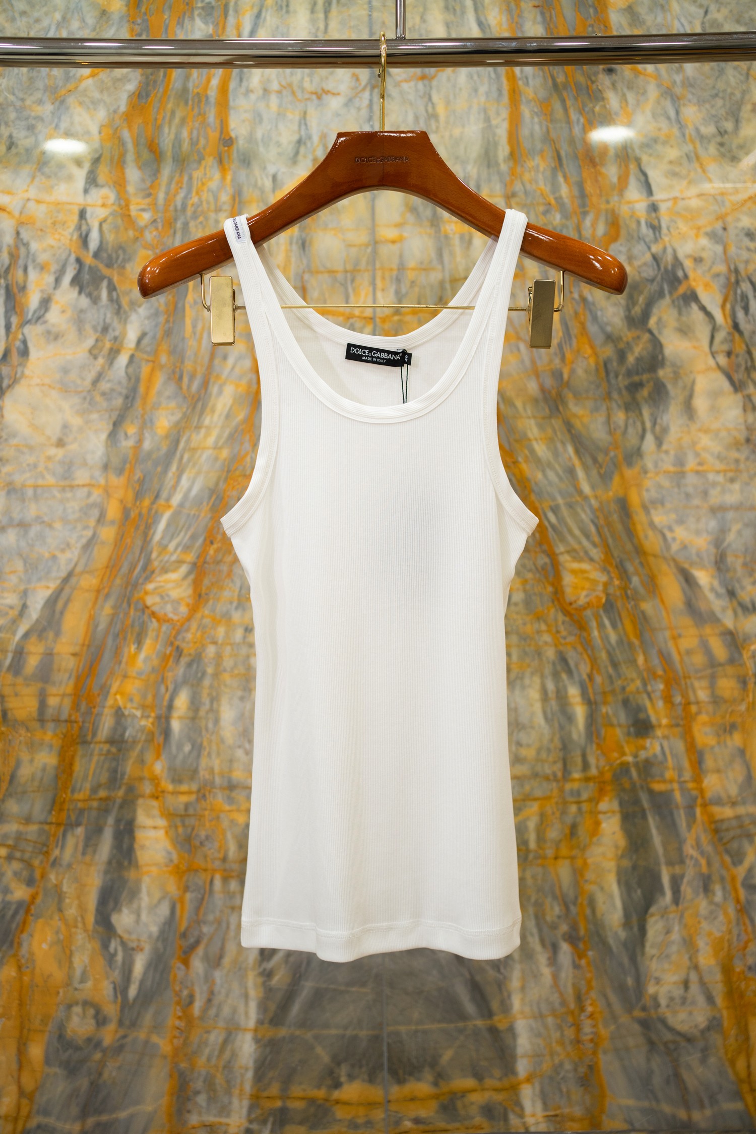 NO:837878,2026SSDG basic vest ribbed cotton fabric slim fit Size: 46-56,,198609092026SSDG基础款背心 罗纹纯棉面料 修身版型 Size:46-56,,,Men's clothing