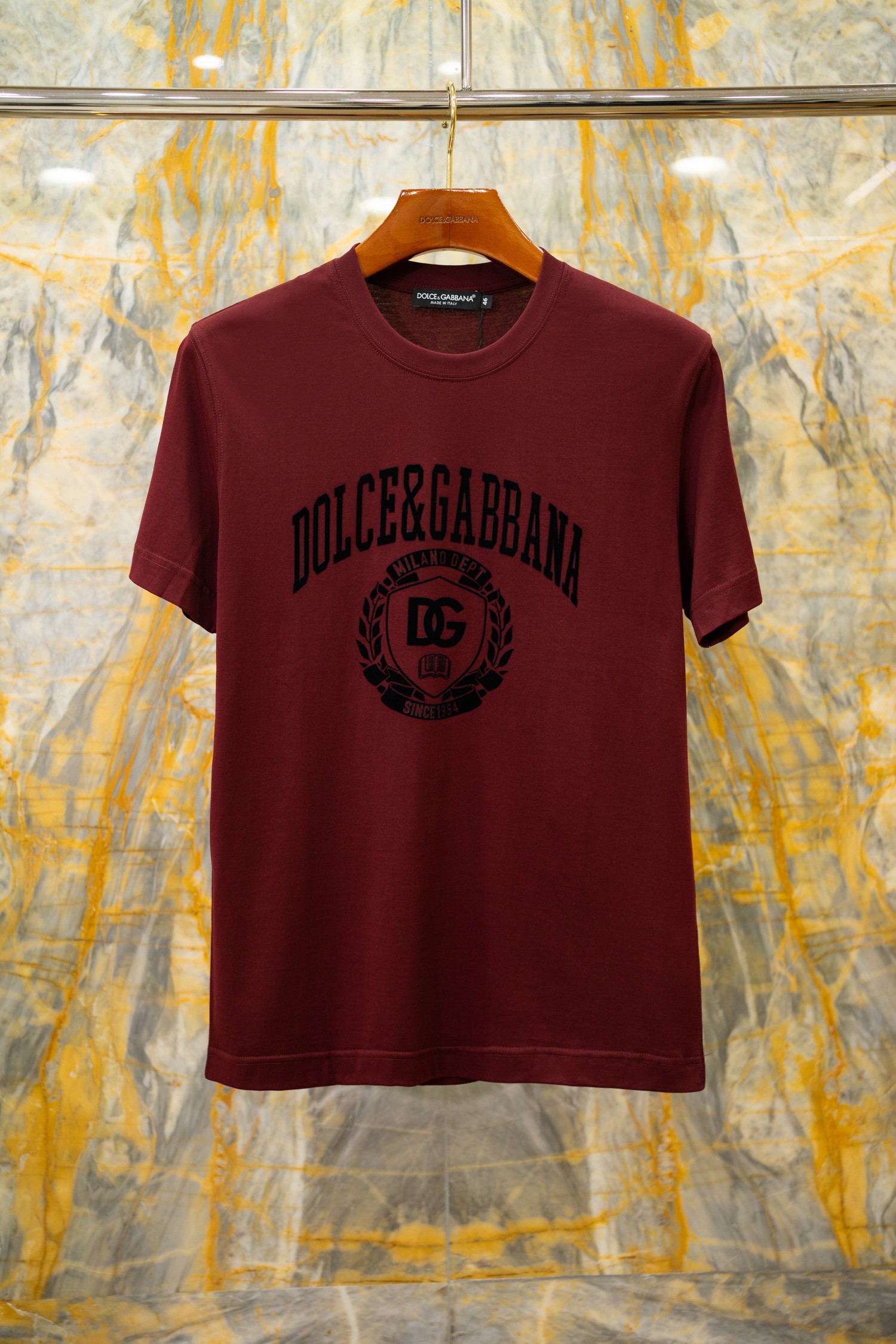 NO:823020,2026SS latest T-shirt DG logo flocking printing process Original fabric custom-woven Exclusive sale Size: 44-54, Dolce & Gabbana-clothing, Dolce&Gabbana, tees, t-shirt,198609092026SS最新款T恤 DG标识植绒印花工艺 原版面料定织 独家发售 Size:44-54,杜嘉班纳-服装,Dolce&Gabbana,tees，t-shirt,,Women's clothing