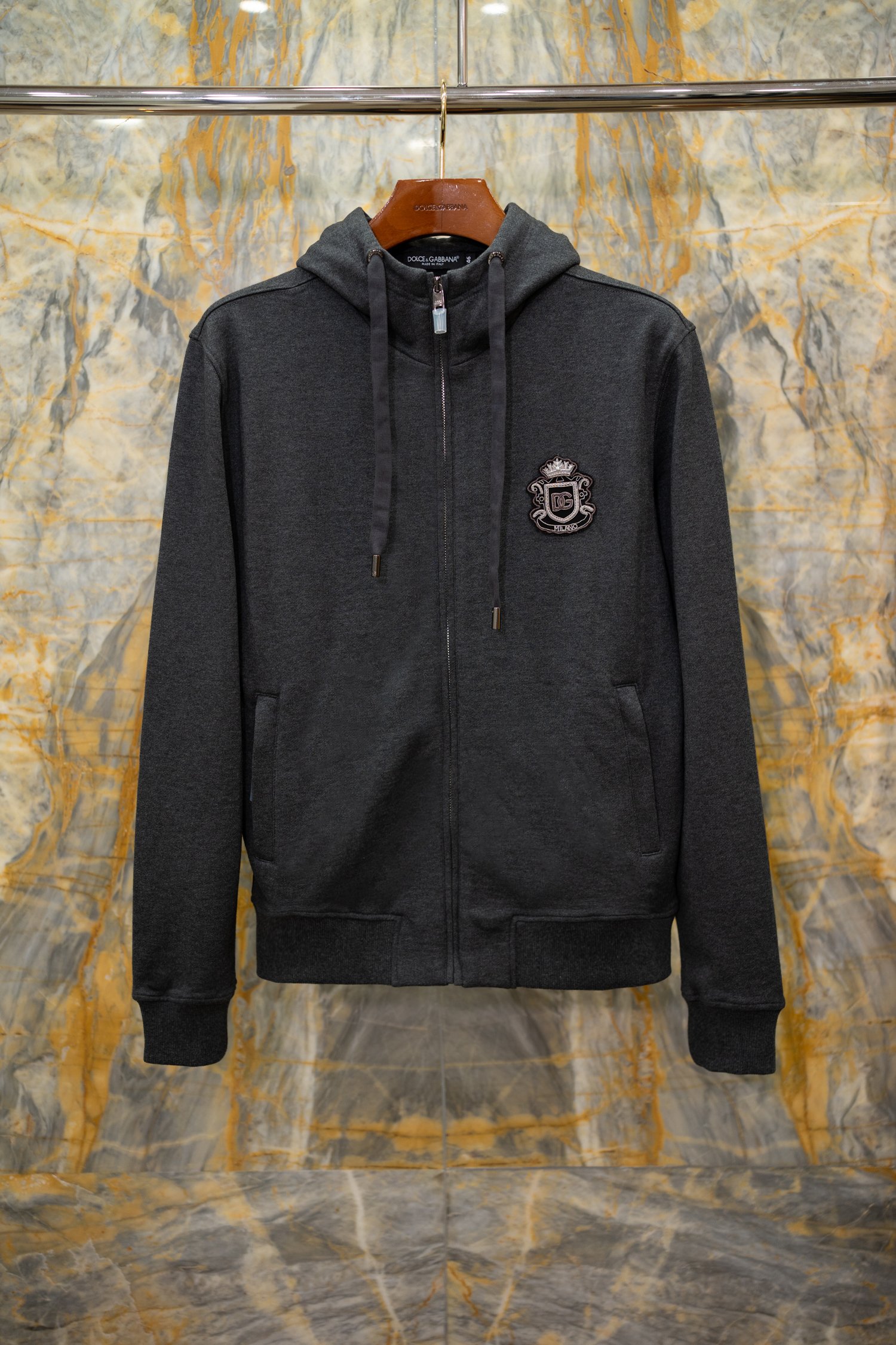 2026AW🔥秋冬新款套装 连帽卫衣开衫 DG手工印度丝标识 原版面料 独家发售 46-54