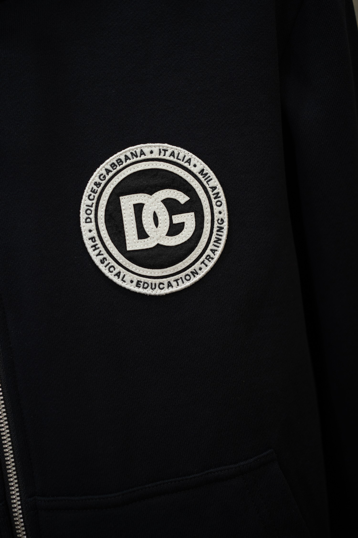 2026AW🔥秋冬新款套装 连帽卫衣开衫 DG刺绣章仔标识 原版面料 独家发售 46-54