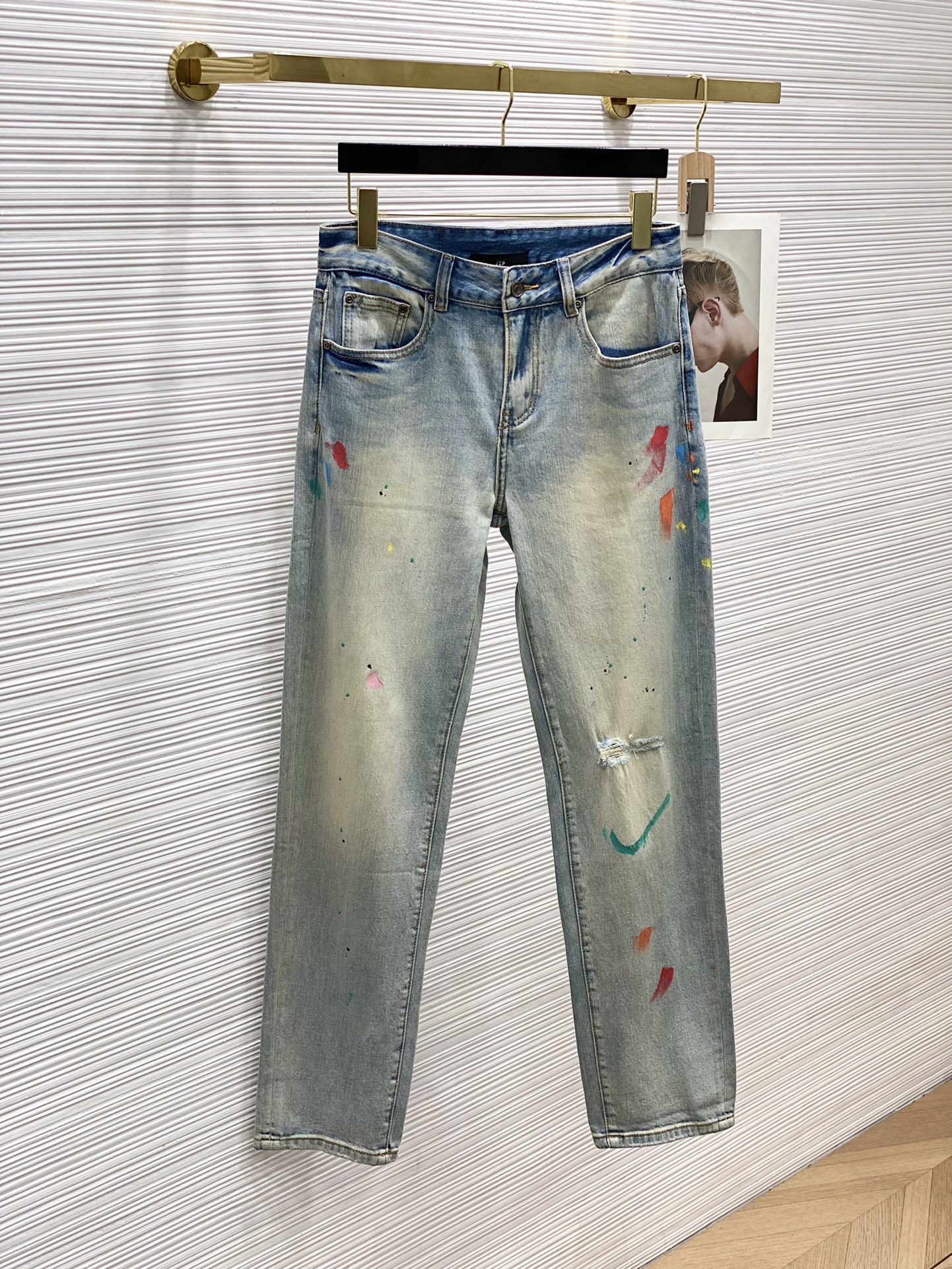 Dior Clothing Jeans Printing Spring Collection Fashion Casual