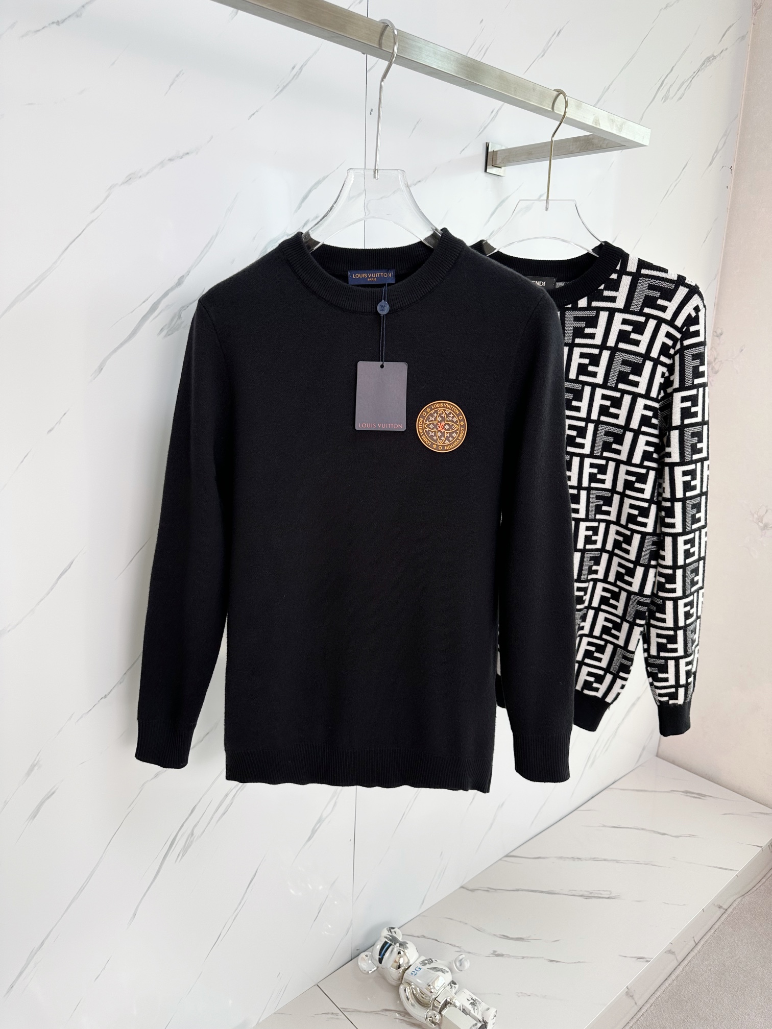 Louis Vuitton Clothing Sweatshirts Men Wool Fall/Winter Collection