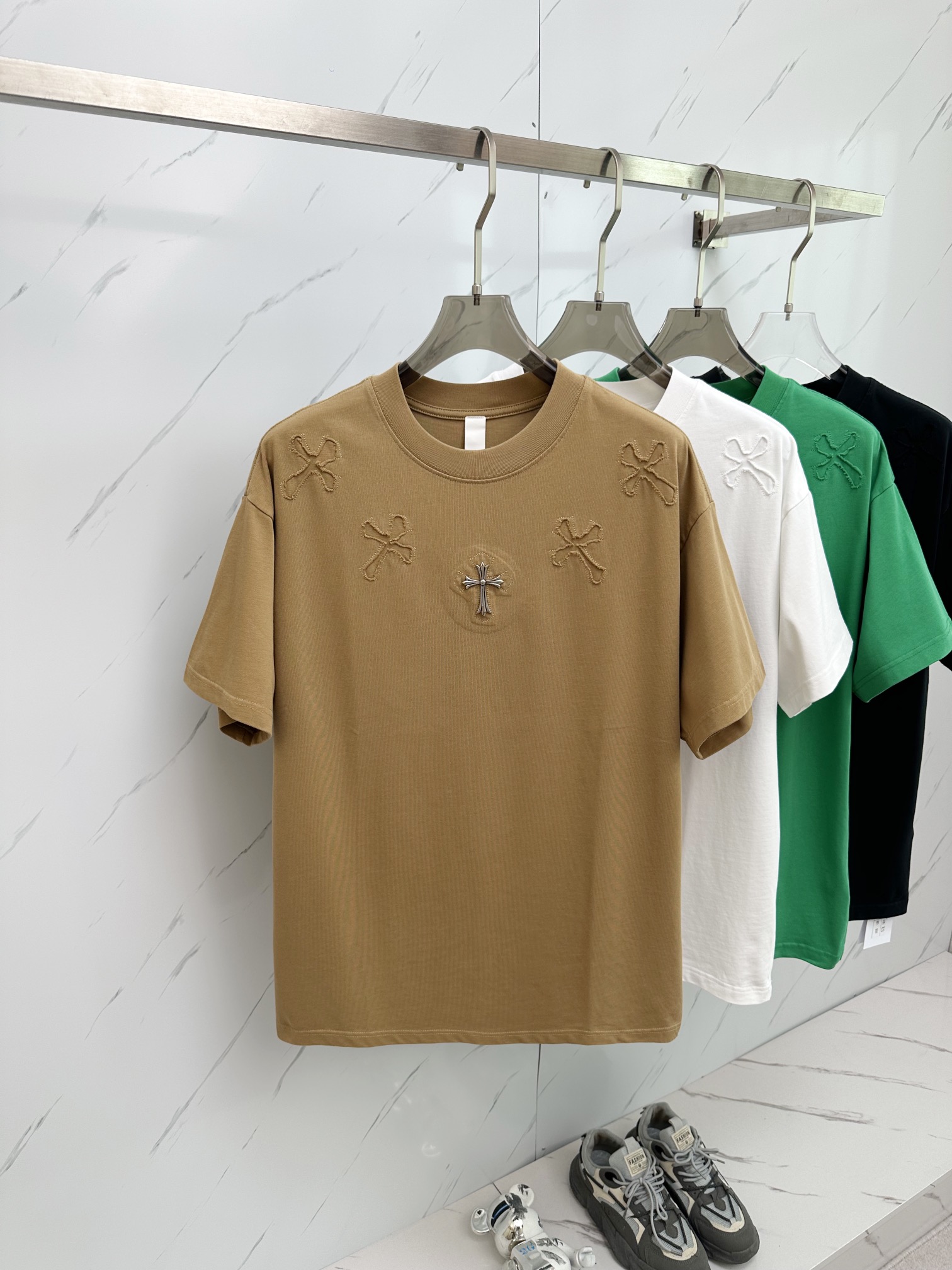 Chrome Hearts Clothing T-Shirt Unisex Short Sleeve
