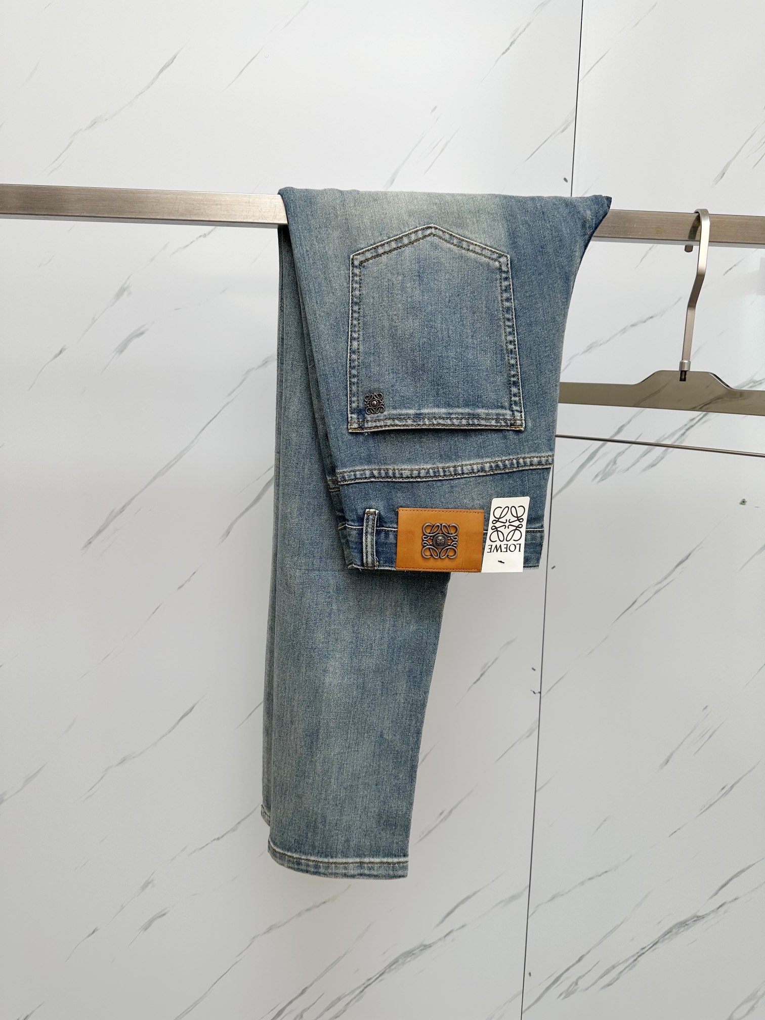 Loewe Men's Jeans Original Design Denim Pants with Anagram Logo 3 i1732445457 473 2