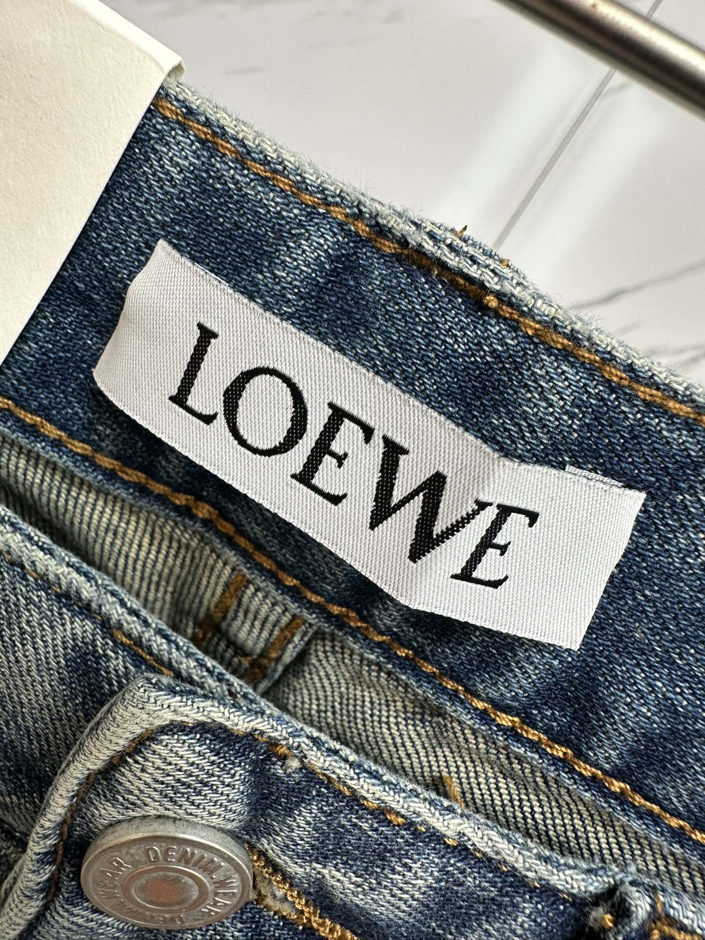 Loewe Men's Jeans Original Design Denim Pants with Anagram Logo 7 i1732445457 7074 1