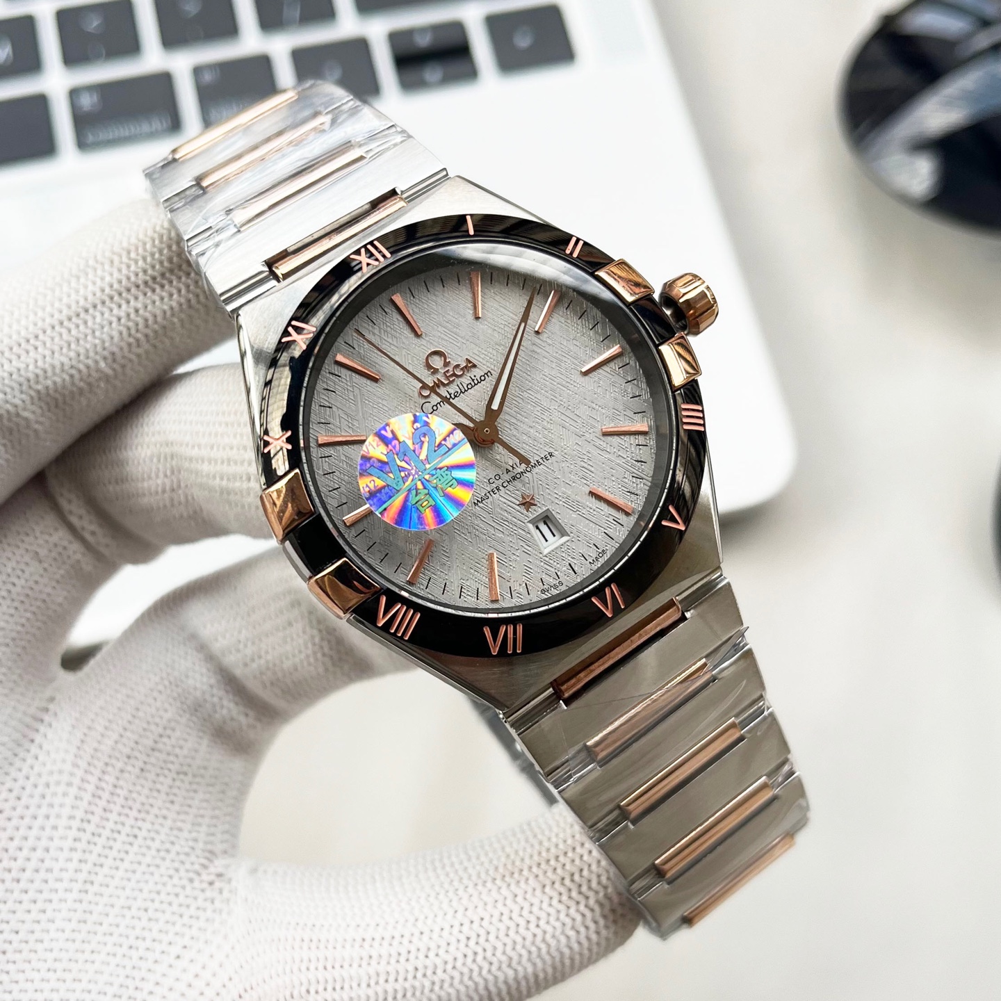 Omega Constellation Automatic Men's Watch, 41mm, Stainless Steel and Gold 6 i1736839344939 5171 0 4