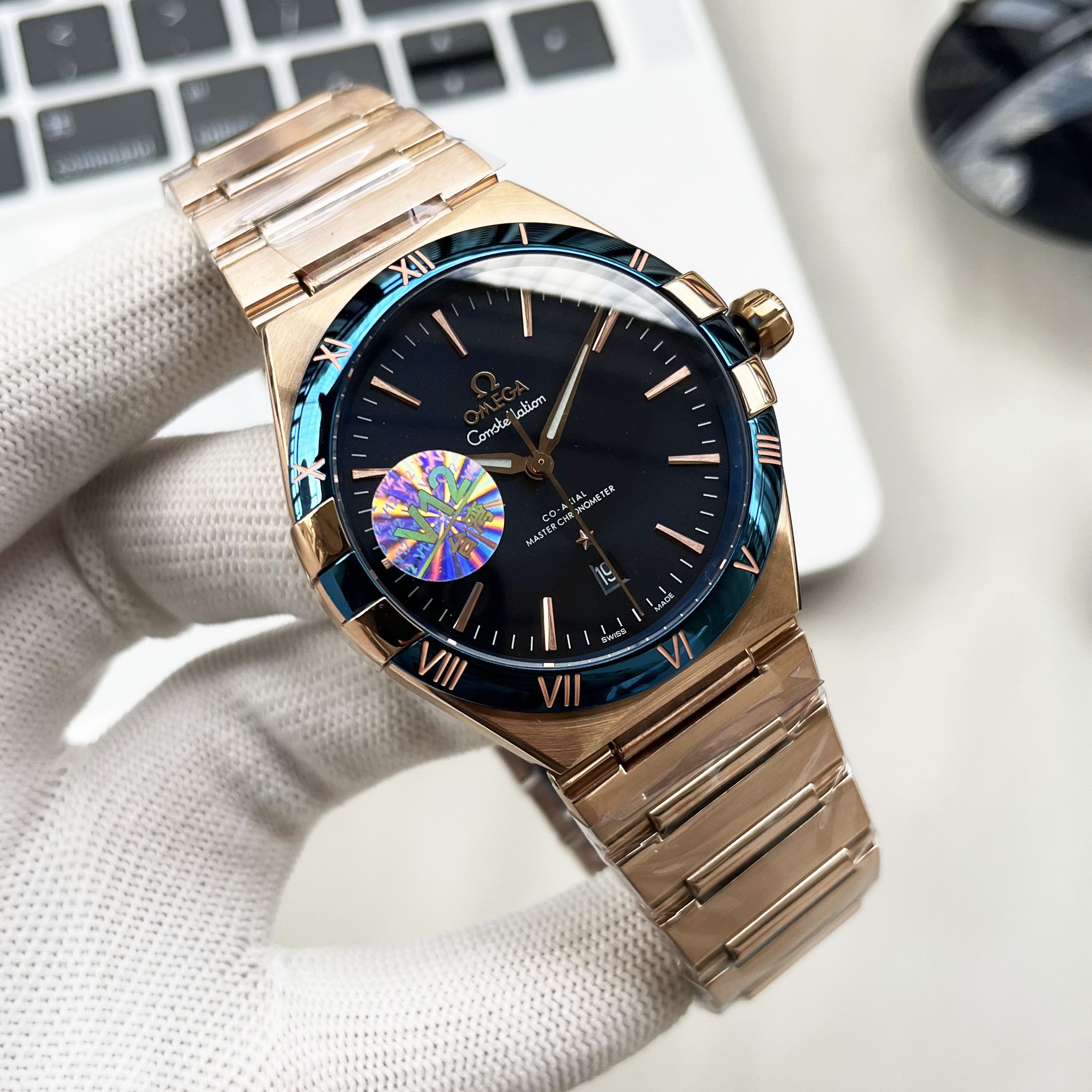 Omega Constellation Automatic Men's Watch, 41mm, Stainless Steel and Gold 5 i1736839344939 6699 0 3