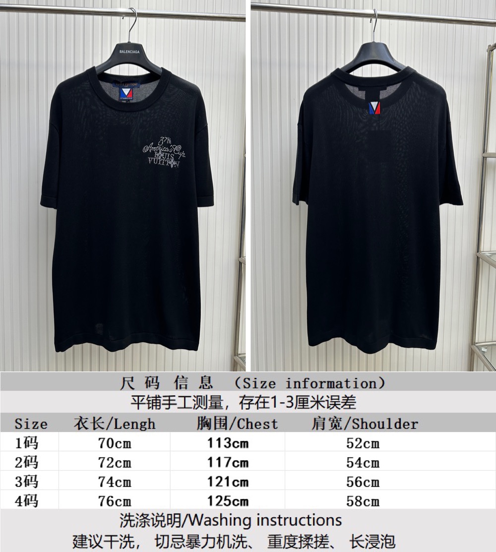 Louis Vuitton Clothing T-Shirt Short Sleeve