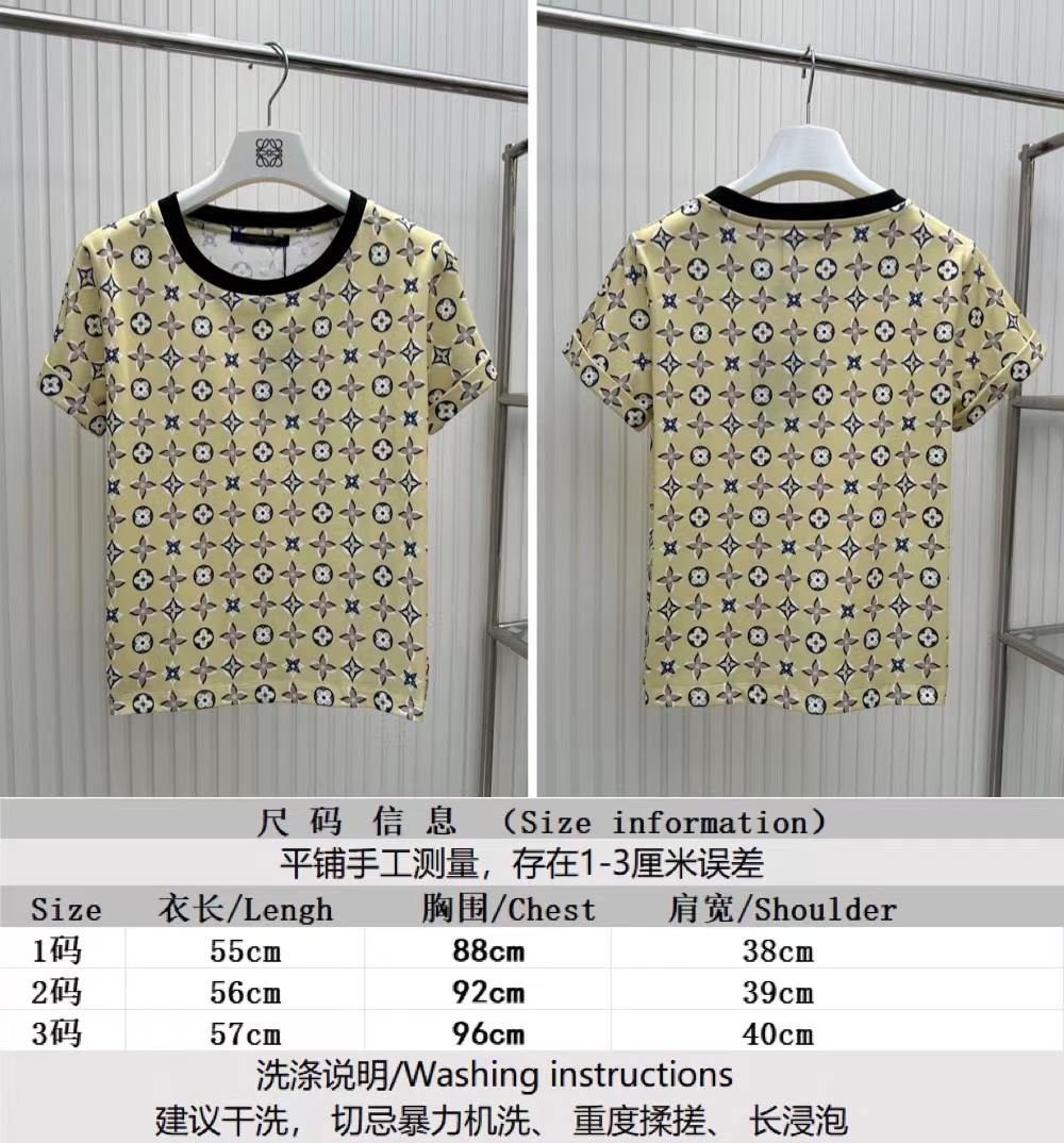 Louis Vuitton Clothing T-Shirt Printing Short Sleeve