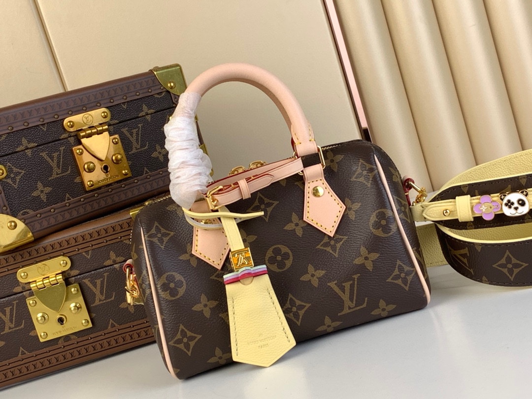 Louis Vuitton LV Speedy Bolsos de mano Rosa Morado Empreinte​ M24598