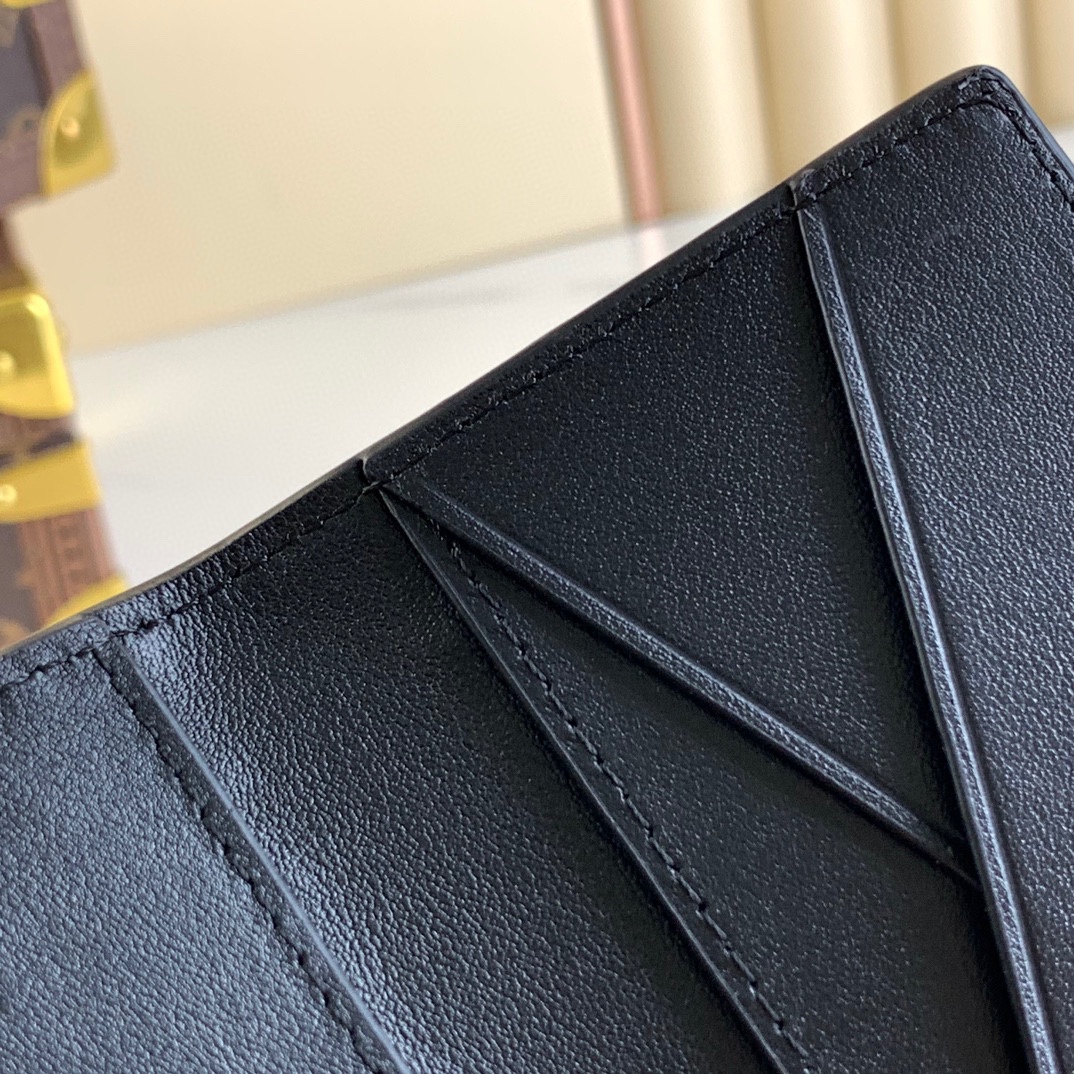 Louis Vuitton Pocket Organizer Millésime Black Leather Wallet M83130 10 i1725688641 4991 0