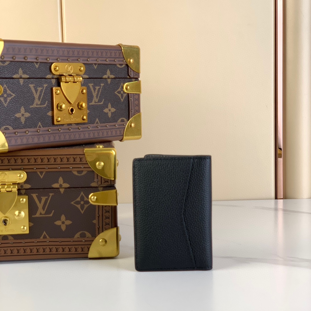 Louis Vuitton Pocket Organizer Millésime Black Leather Wallet M83130 3 i1725688641 8973 0