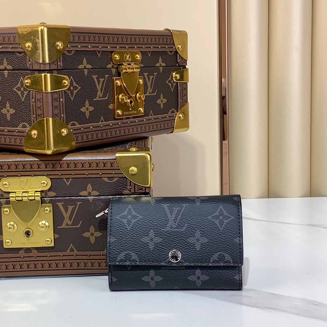 Louis Vuitton Monederos Monogram Eclipse Lona M12598