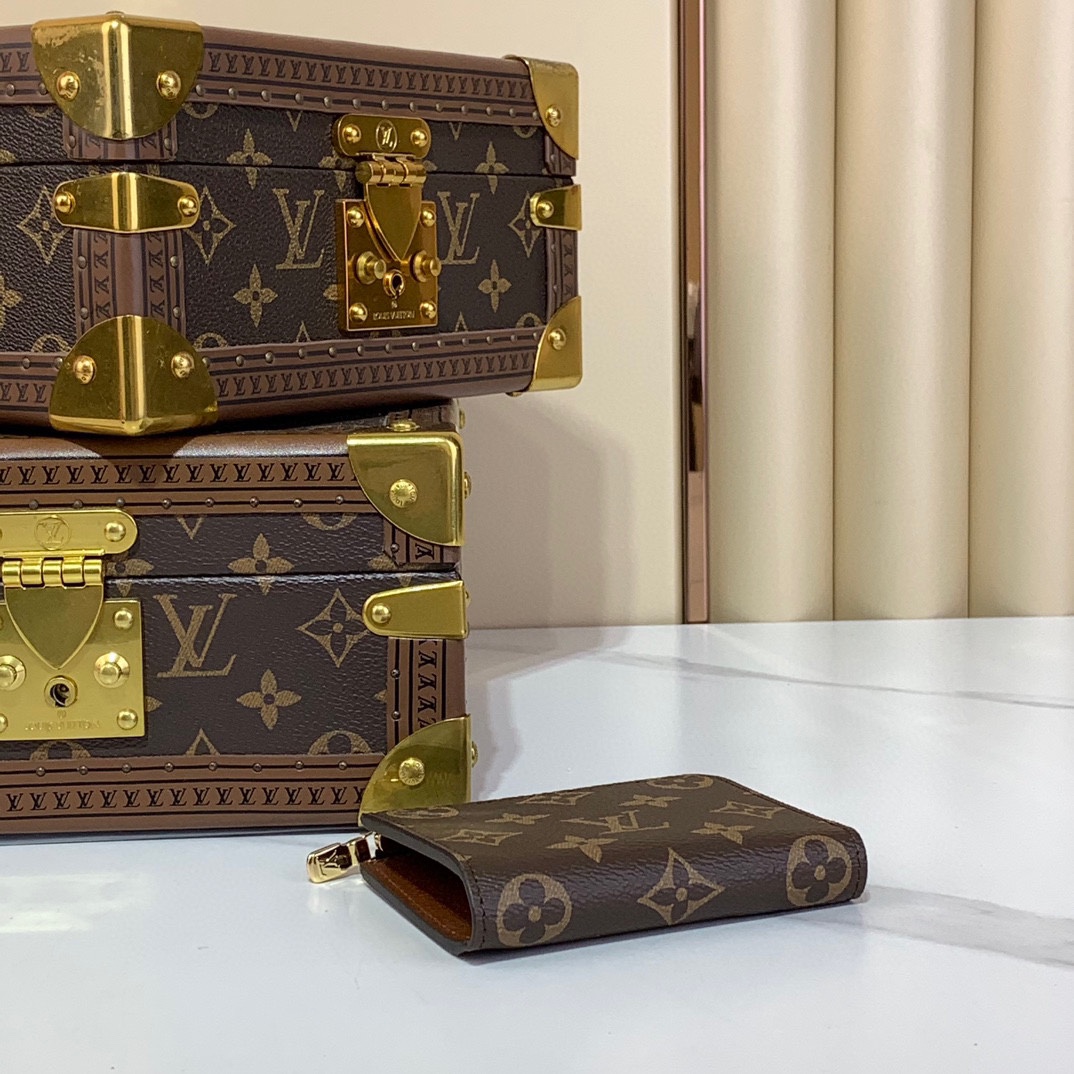 Louis Vuitton Noa Compact Wallet Monogram Canvas Leather Zip Card Holder 8 i1727614540 1662 5