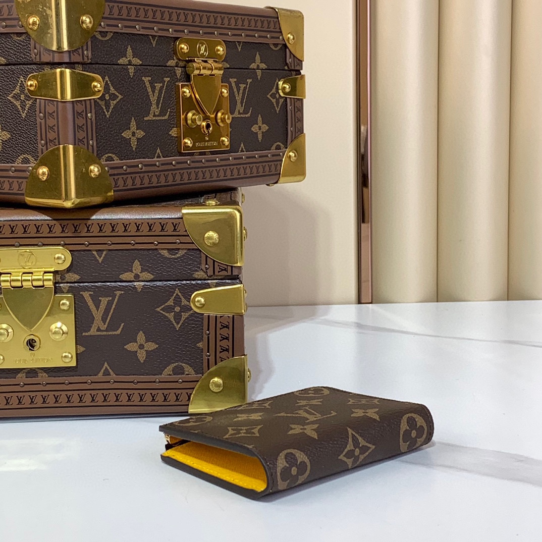 Louis Vuitton Noa Compact Wallet Monogram Canvas Leather Zip Card Holder 7 i1727614592 6252 8