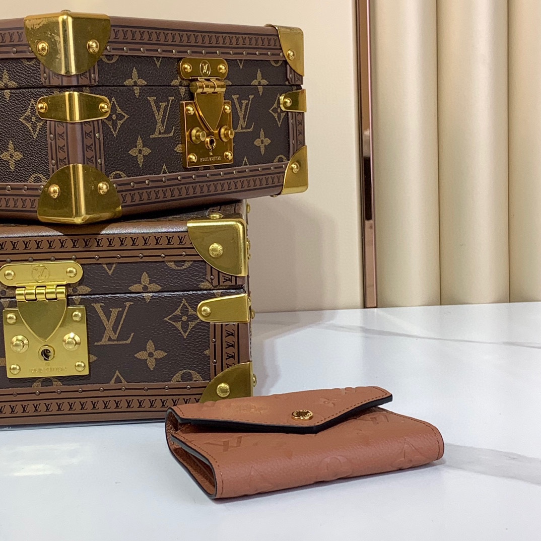 Louis Vuitton Monogram Empreinte Leather Victorine Wallet - Rose 7 i1727614721 695 7