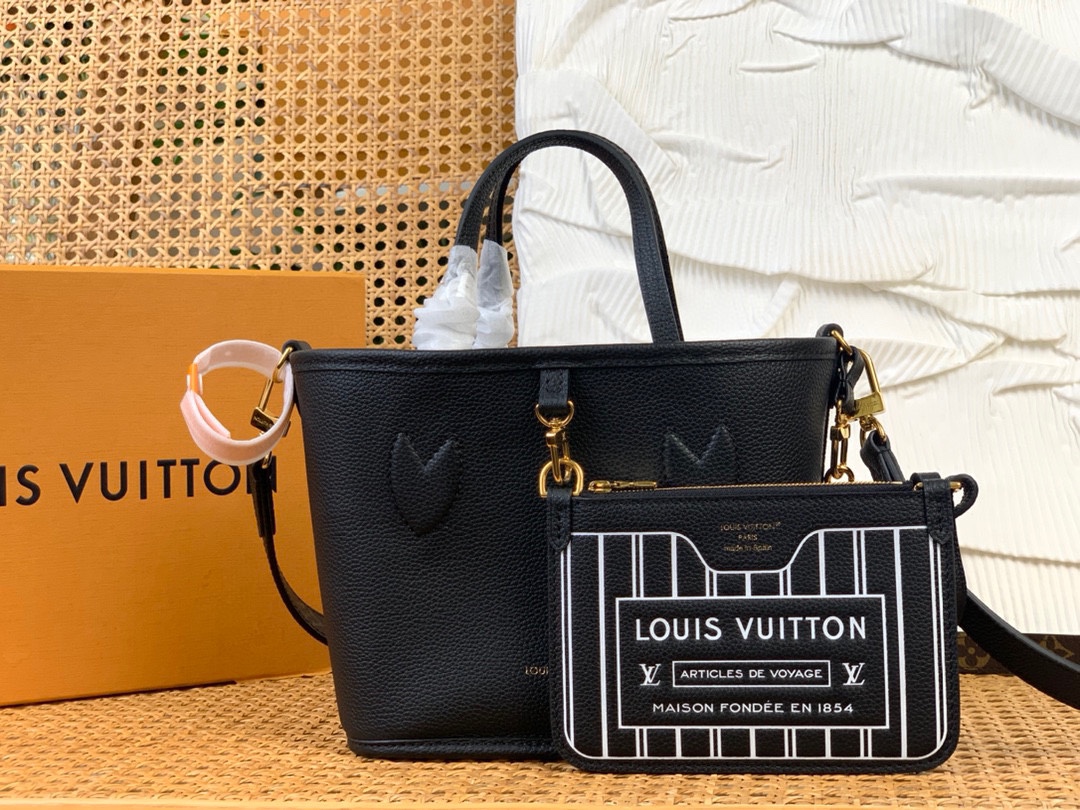 Louis Vuitton LV Neverfull Bolsos de mano Acero completo M12099