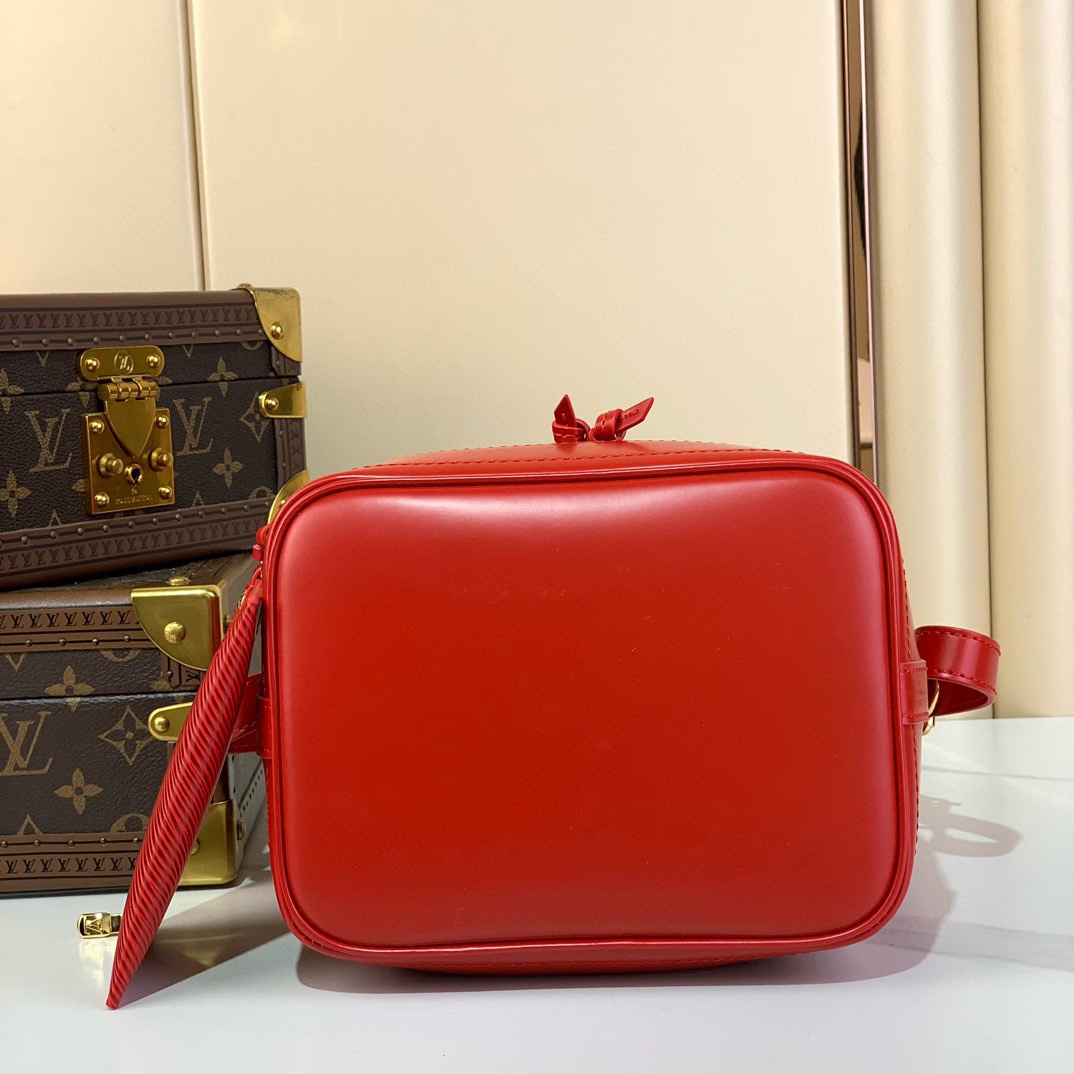 Louis Vuitton Noé BB Bucket Bag Epi Leather, Red - Compact & Stylish 9 i1730648933 4868 5